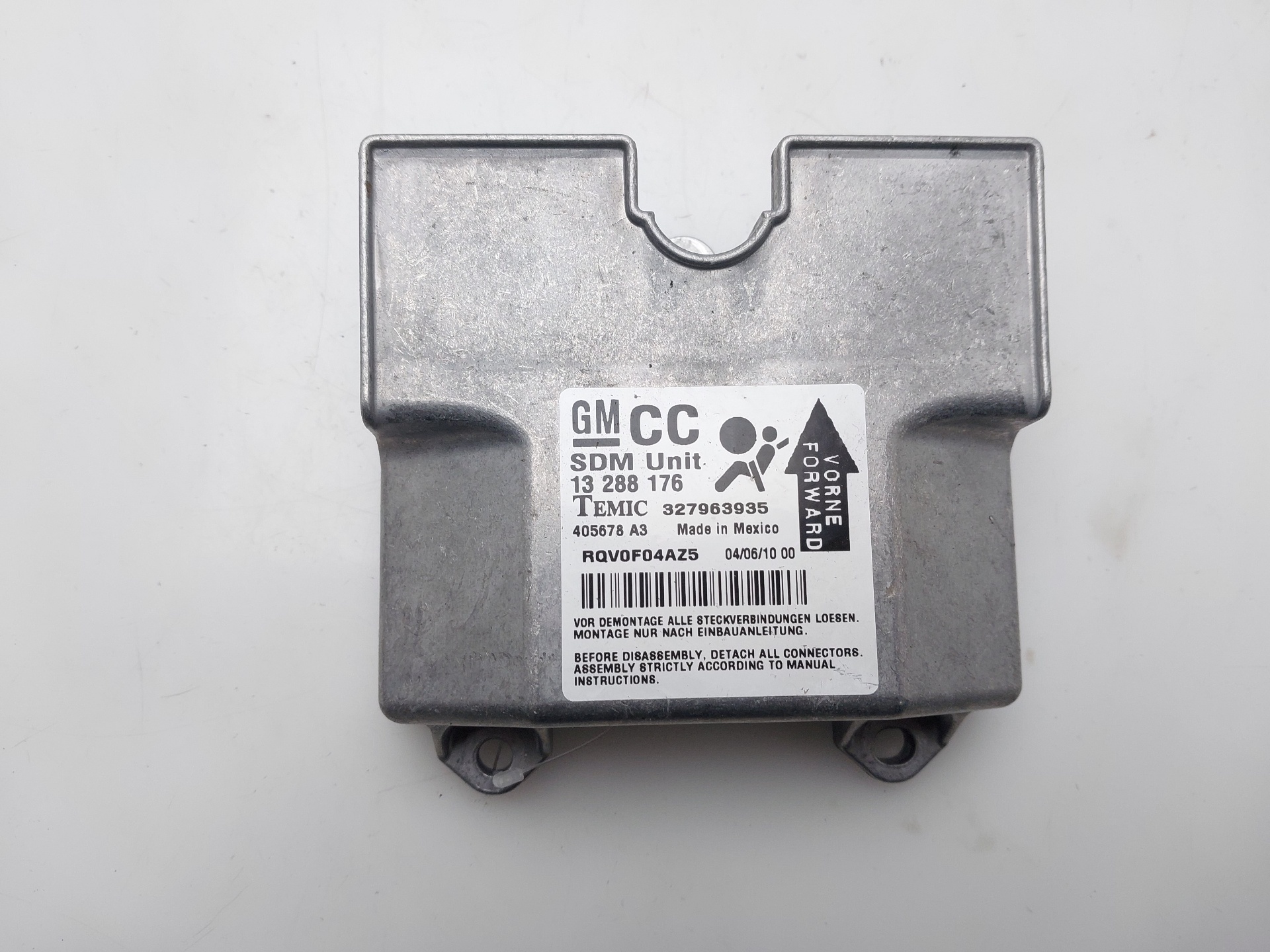 OPEL Astra J (2009-2020) SRS vadības bloks 13288176 22510330