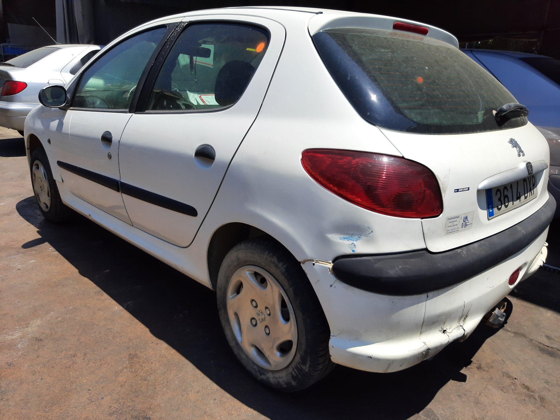 PEUGEOT 206 1 generation (1998-2009) Kiti valdymo blokai 9657608880 20364695