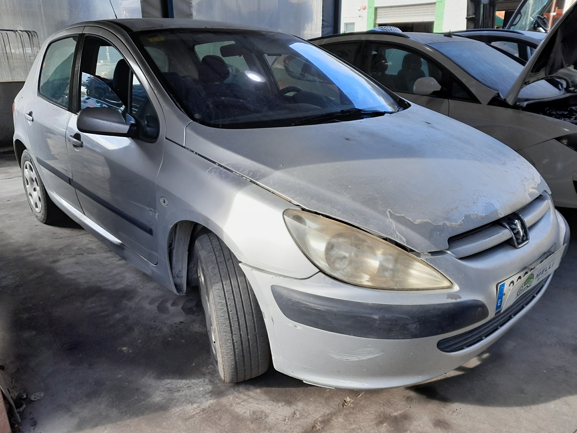 PEUGEOT 307 1 generation (2001-2008) Маторчик стеклоподъемника передней левой двери 9634457380 21414187