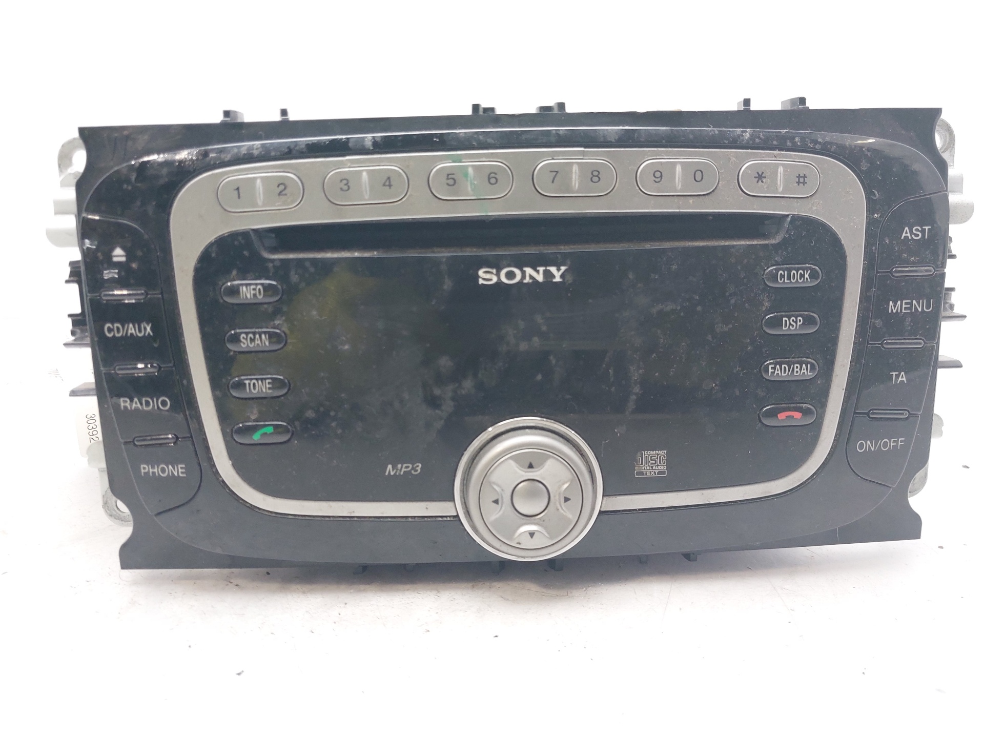 PEUGEOT Focus 2 generation (2004-2011) Music Player Without GPS 7M5T18C939EE 22491329