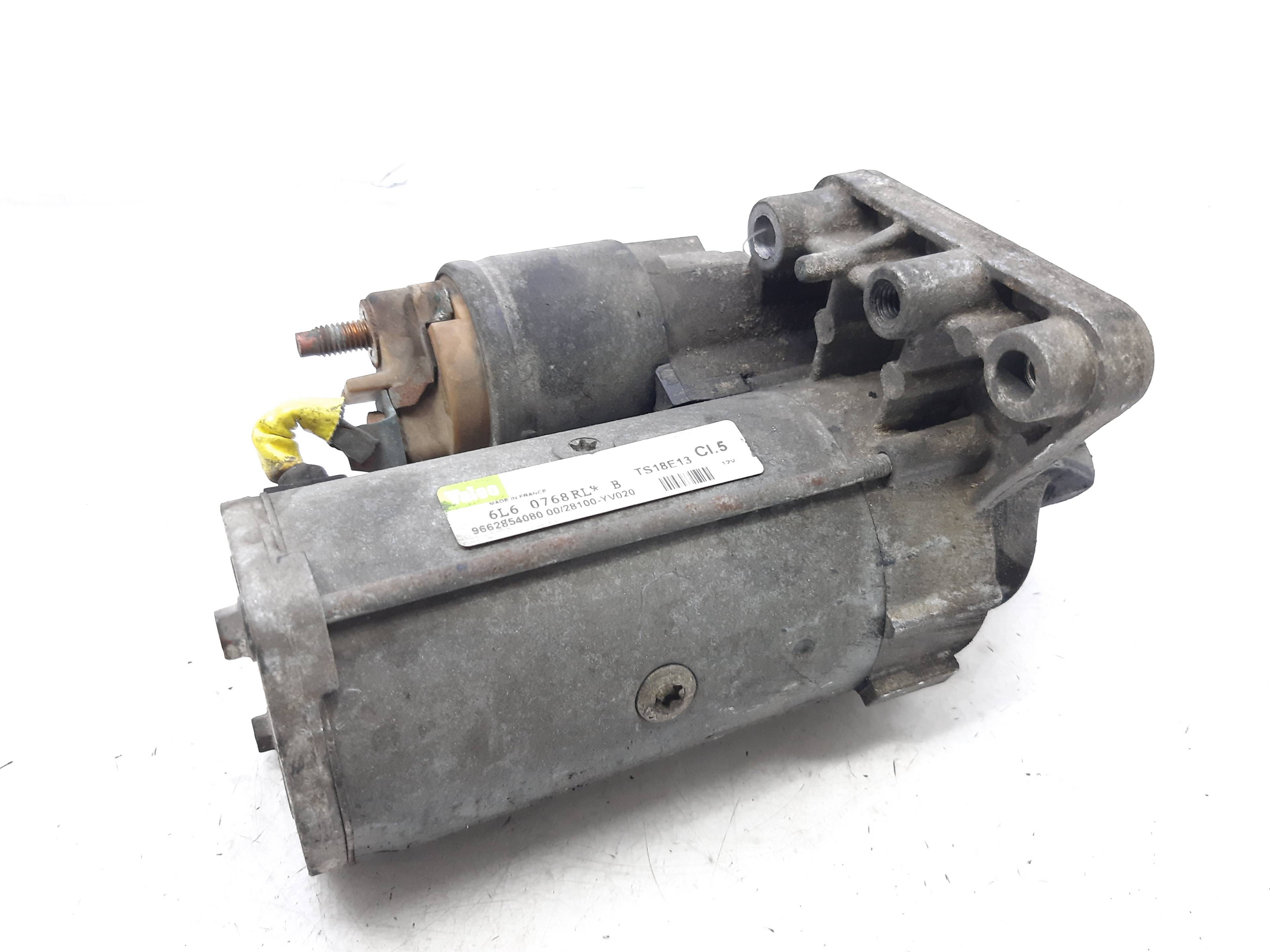 PEUGEOT 307 1 generation (2001-2008) Startmotor 9662854080 25697127