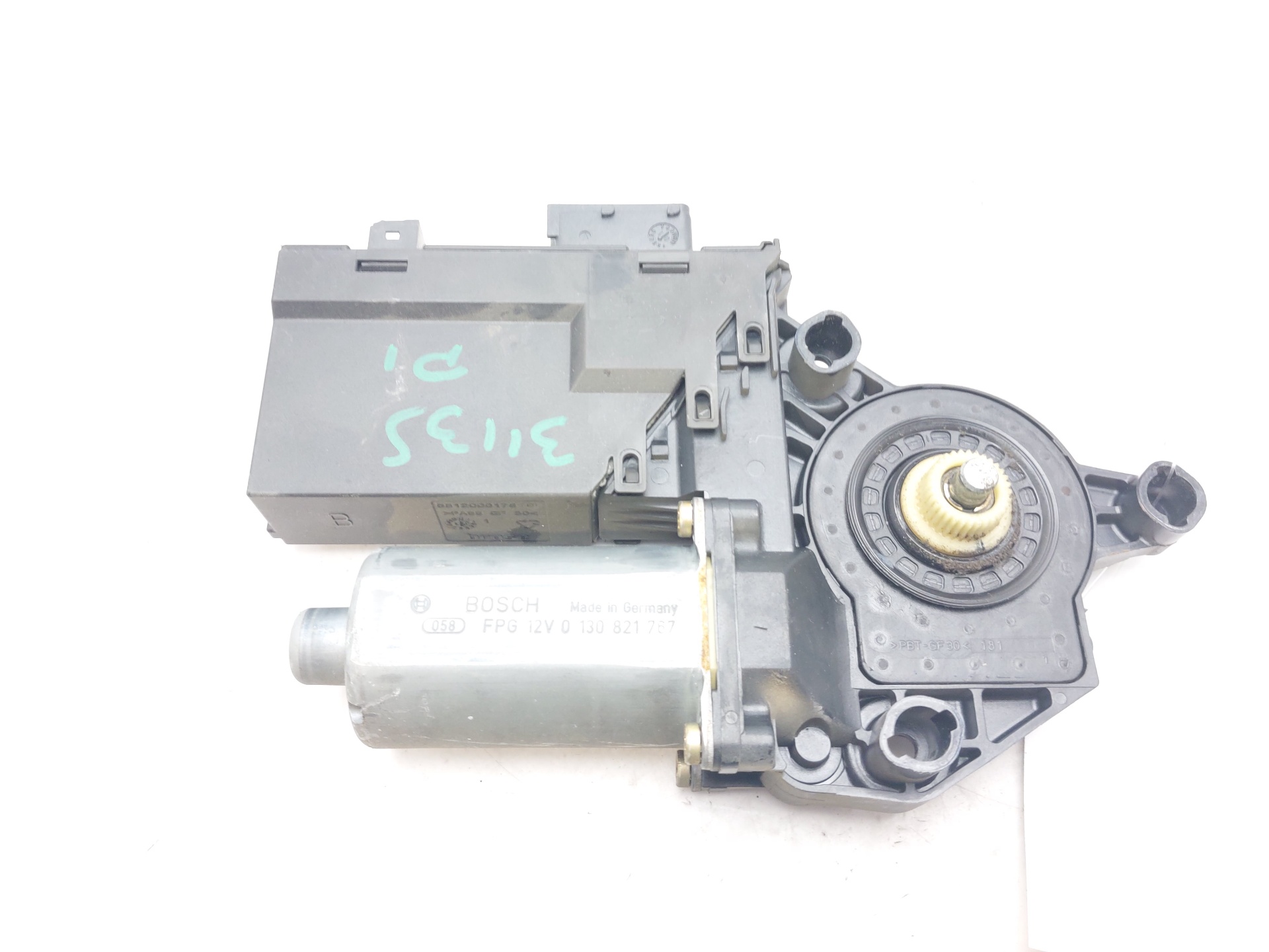 PEUGEOT 307 1 generation (2001-2008) Front Left Door Window Regulator Motor 9634457580 20792336