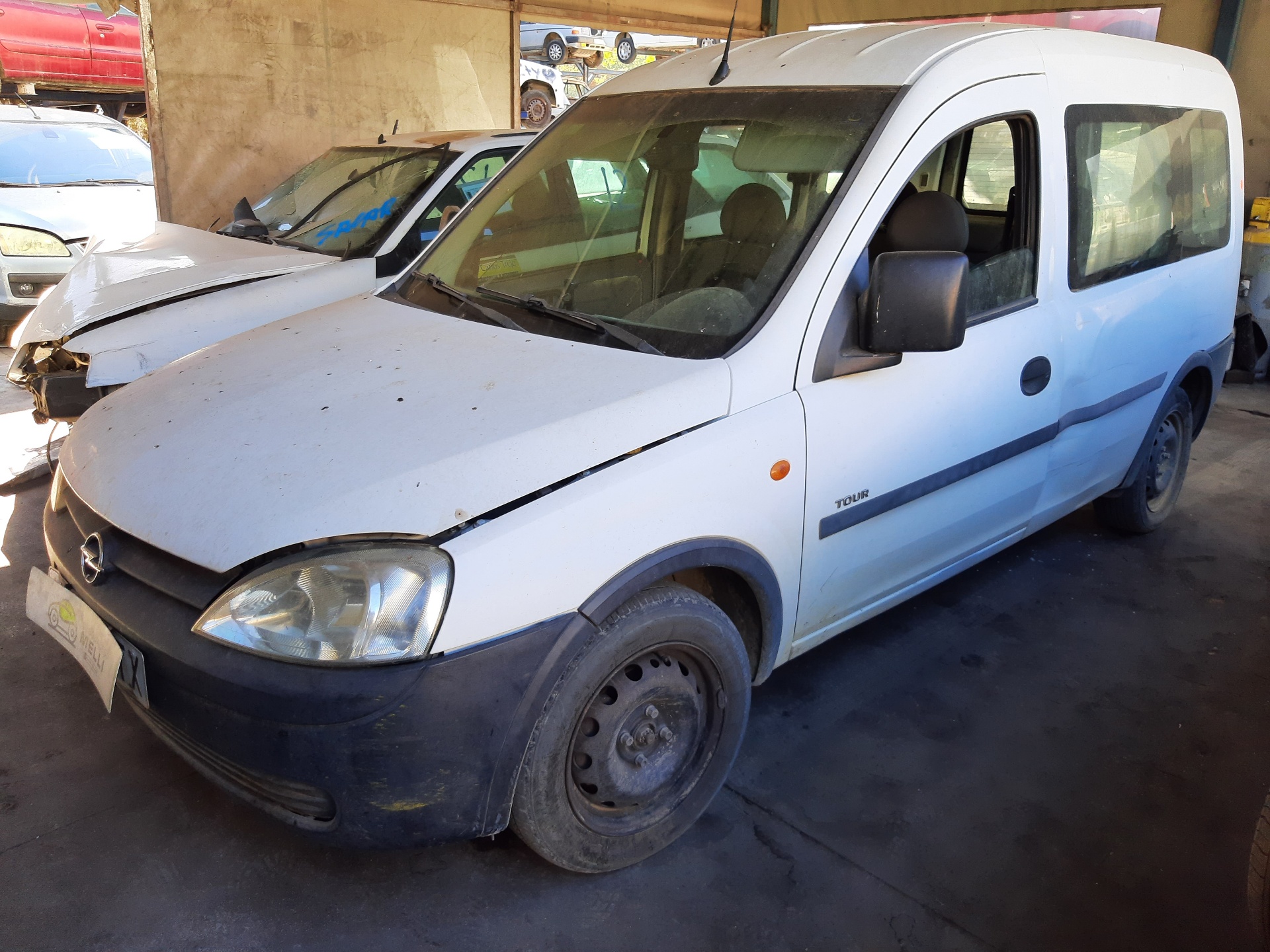 CHEVROLET Combo C (2001-2011) Mâner exterior al ușii din stânga față 09201063 22454297