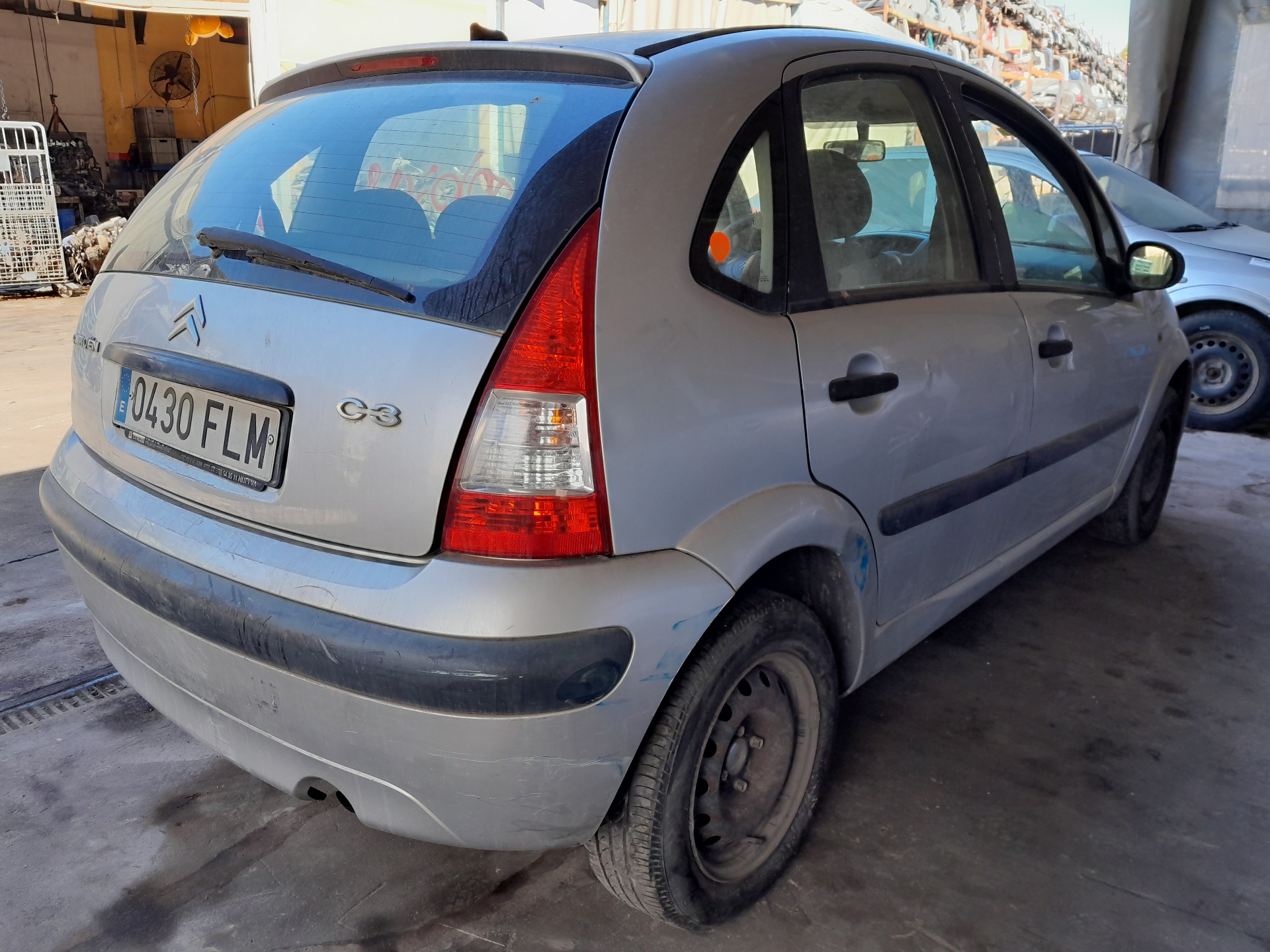 CITROËN C3 1 generation (2002-2010) Рамка внутрішньої ручки передніх лівих дверей 9680187877 20146442