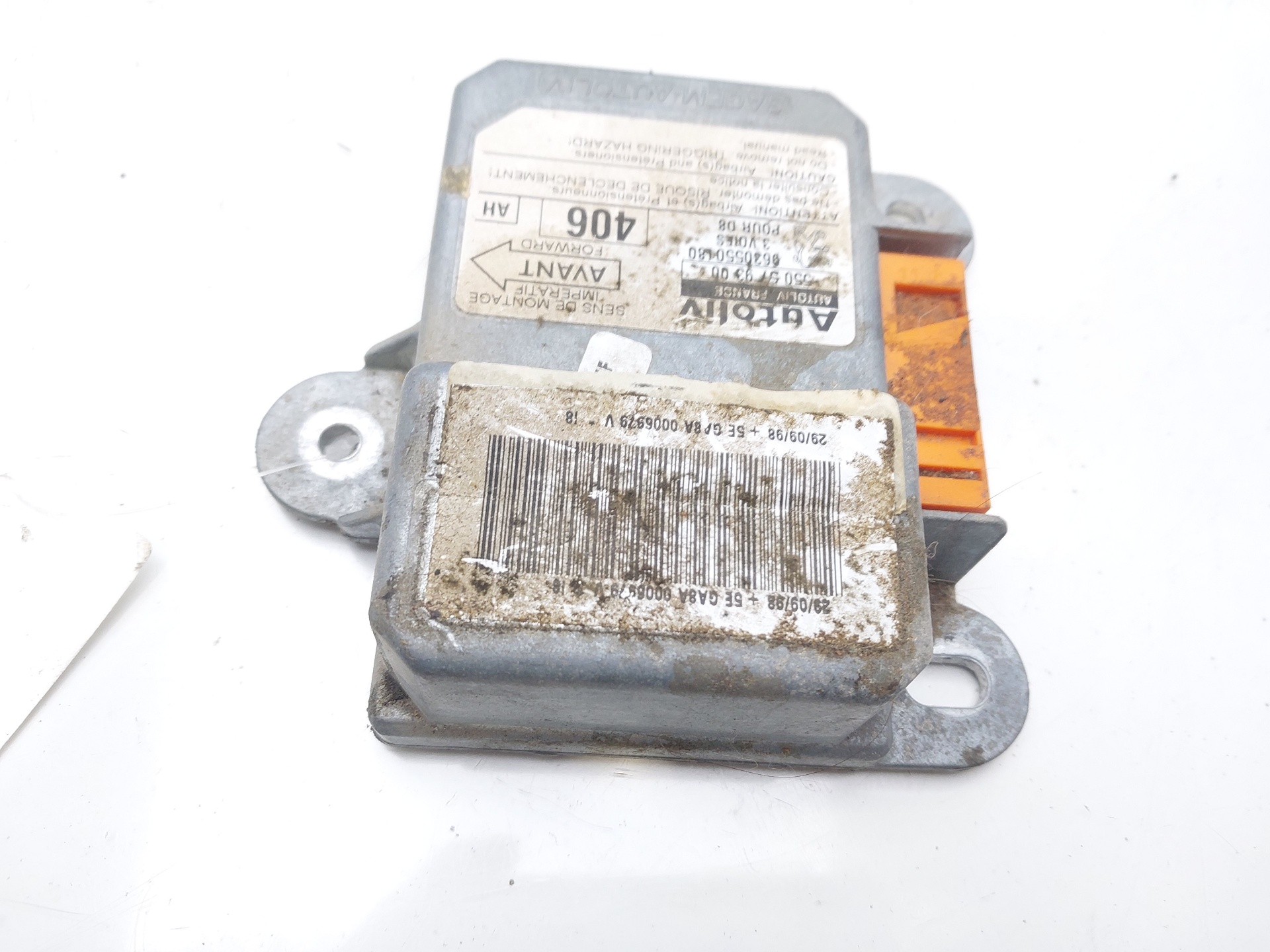 MASERATI 406 1 generation (1995-2004) SRS Control Unit 9630550180 24121454