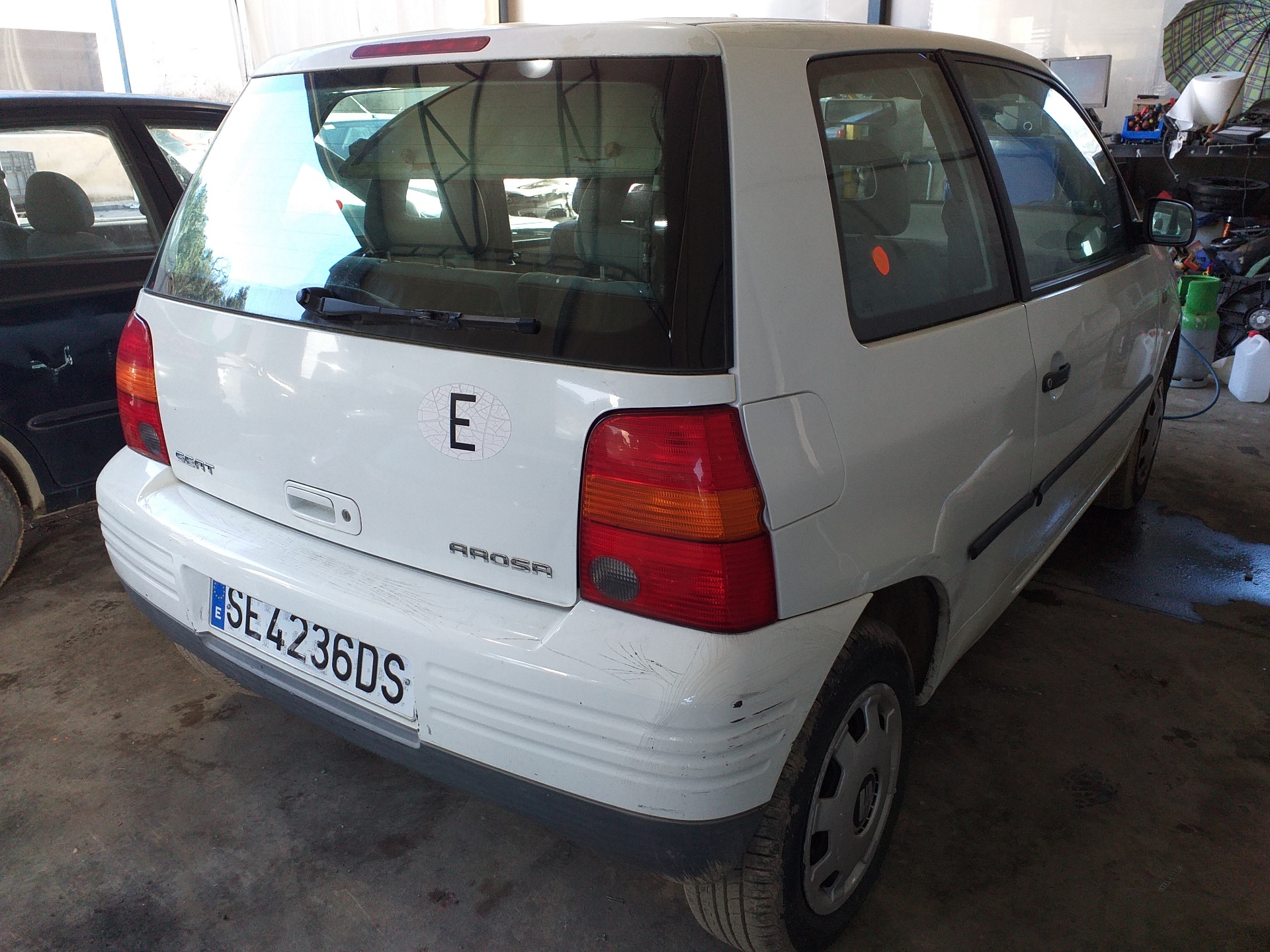 SEAT Arosa 6H (1997-2004) Ремень безопасности передний правый 6X3857706C 18646058