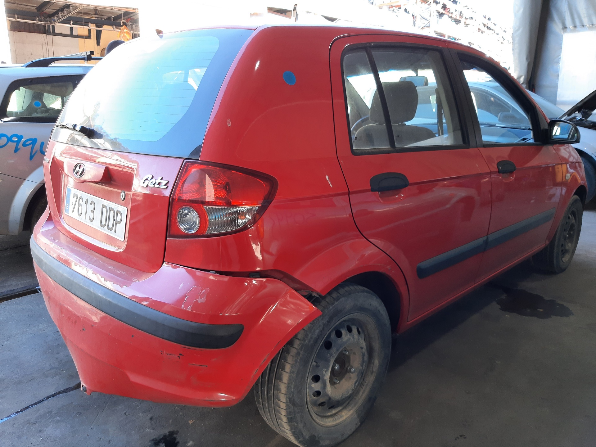 HYUNDAI Getz 1 generation (2002-2011) Priekšējā stikla tīrītāja mehānisms 981001C100 23015549