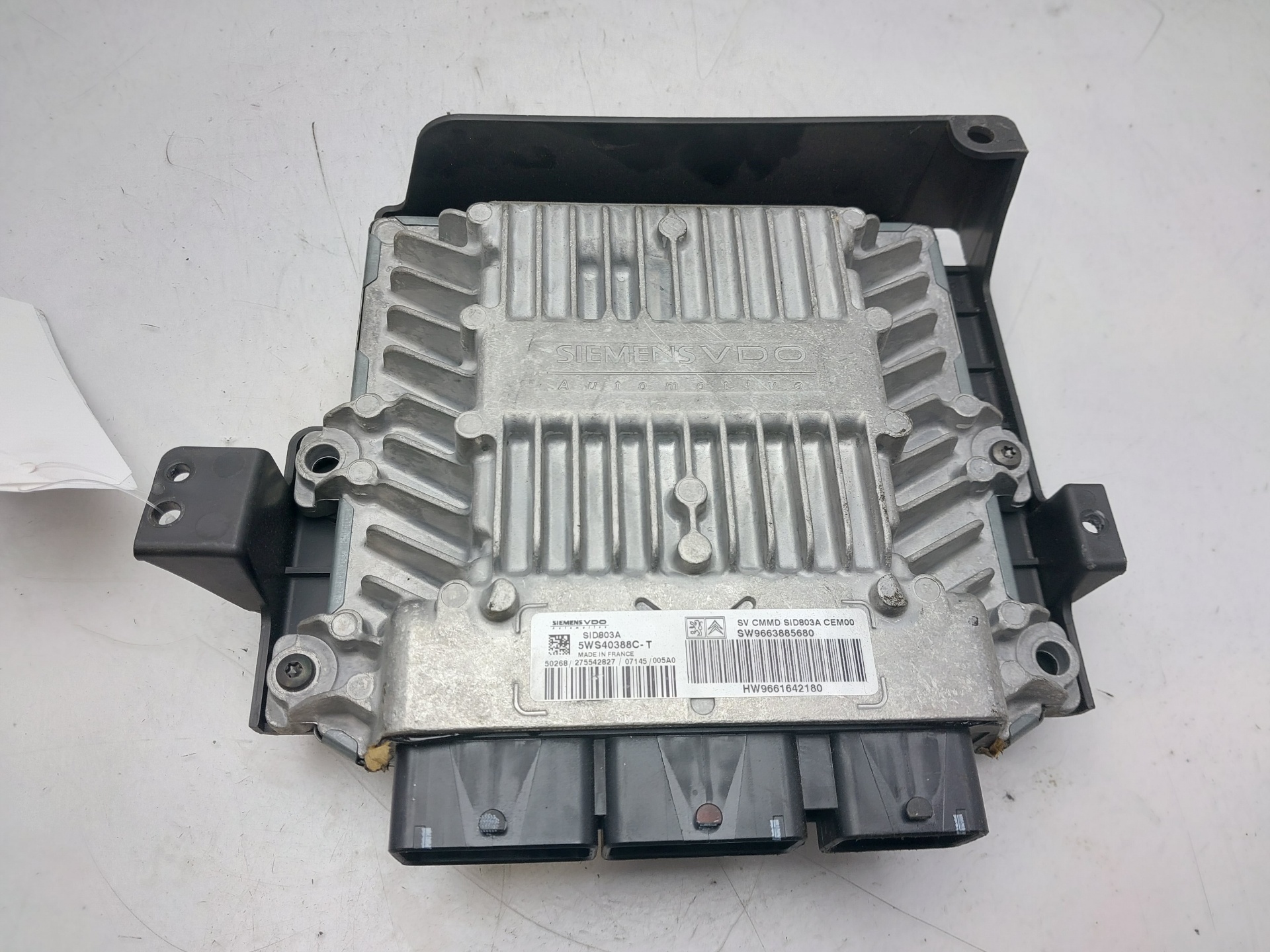 CITROËN C5 1 generation (2001-2008) Engine Control Unit ECU 9663885680 22495095