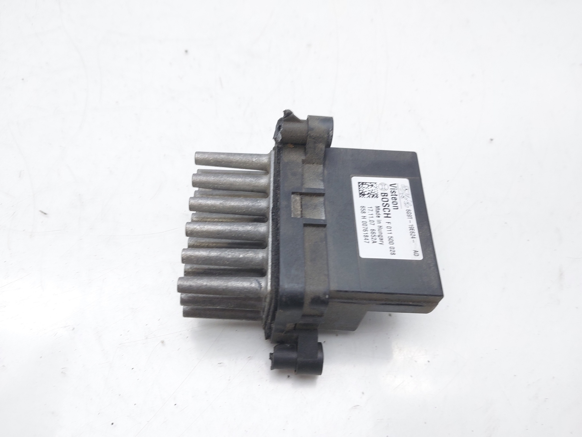 PEUGEOT Focus 2 generation (2004-2011) Interior Heater Resistor 6G9T19E624AD 22490913