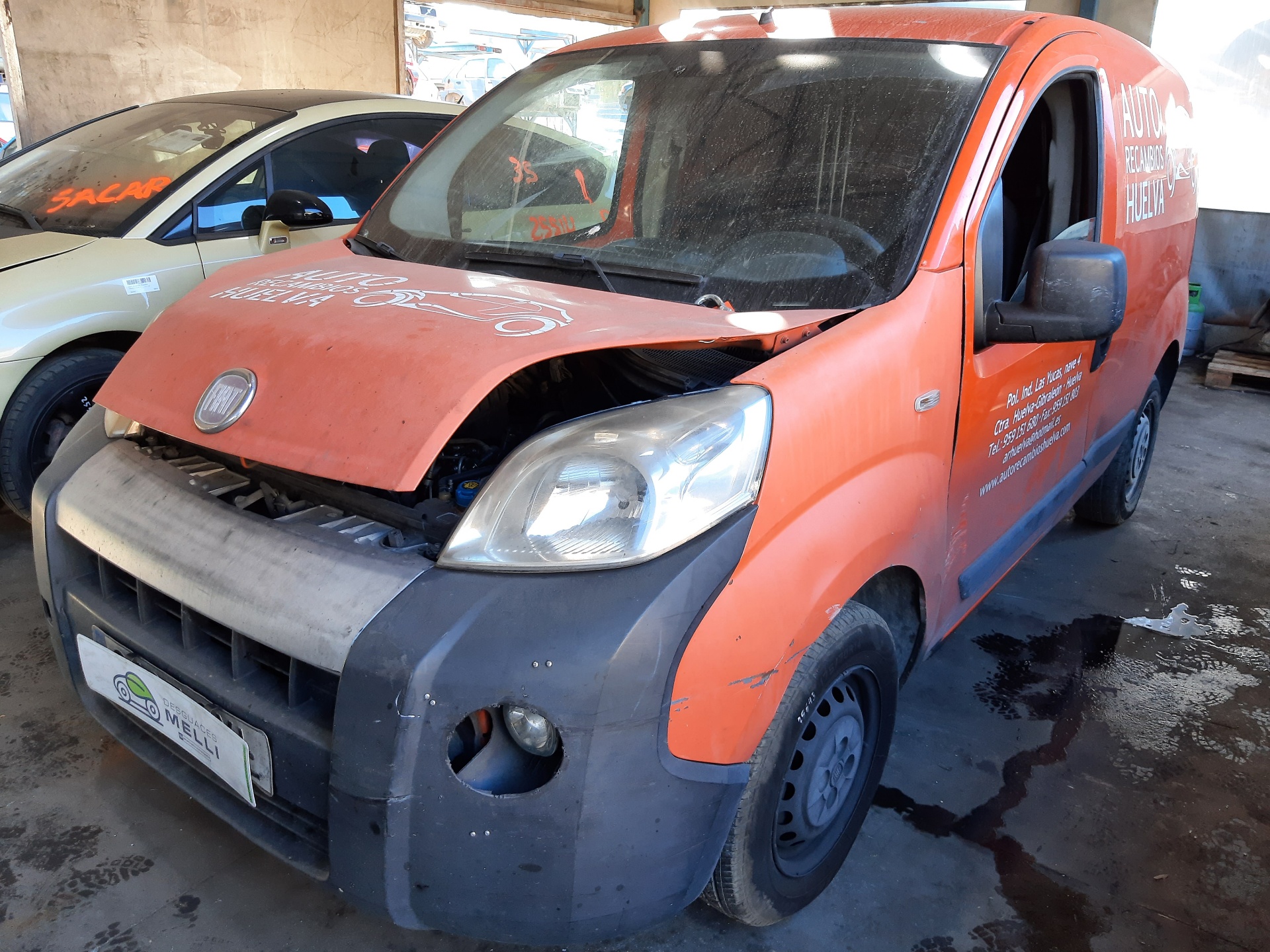 FIAT Fiorino 3 generation (2008-2023) Усилитель переднего бампера 51925535 22018546