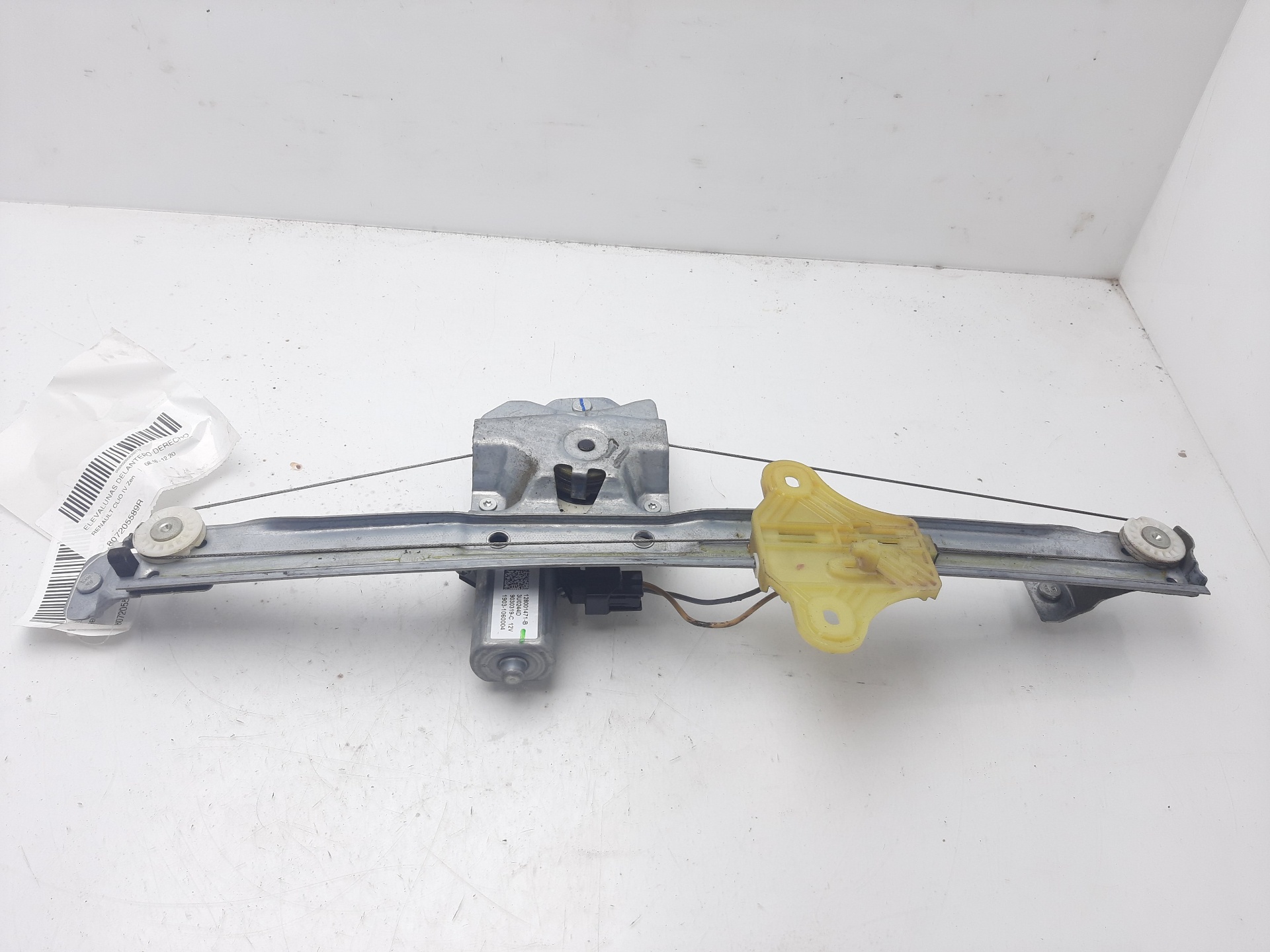 RENAULT Clio 4 generation (2012-2020) Front Right Door Window Regulator 807205589R, 83.952KMS, 5PUERTAS 20703594