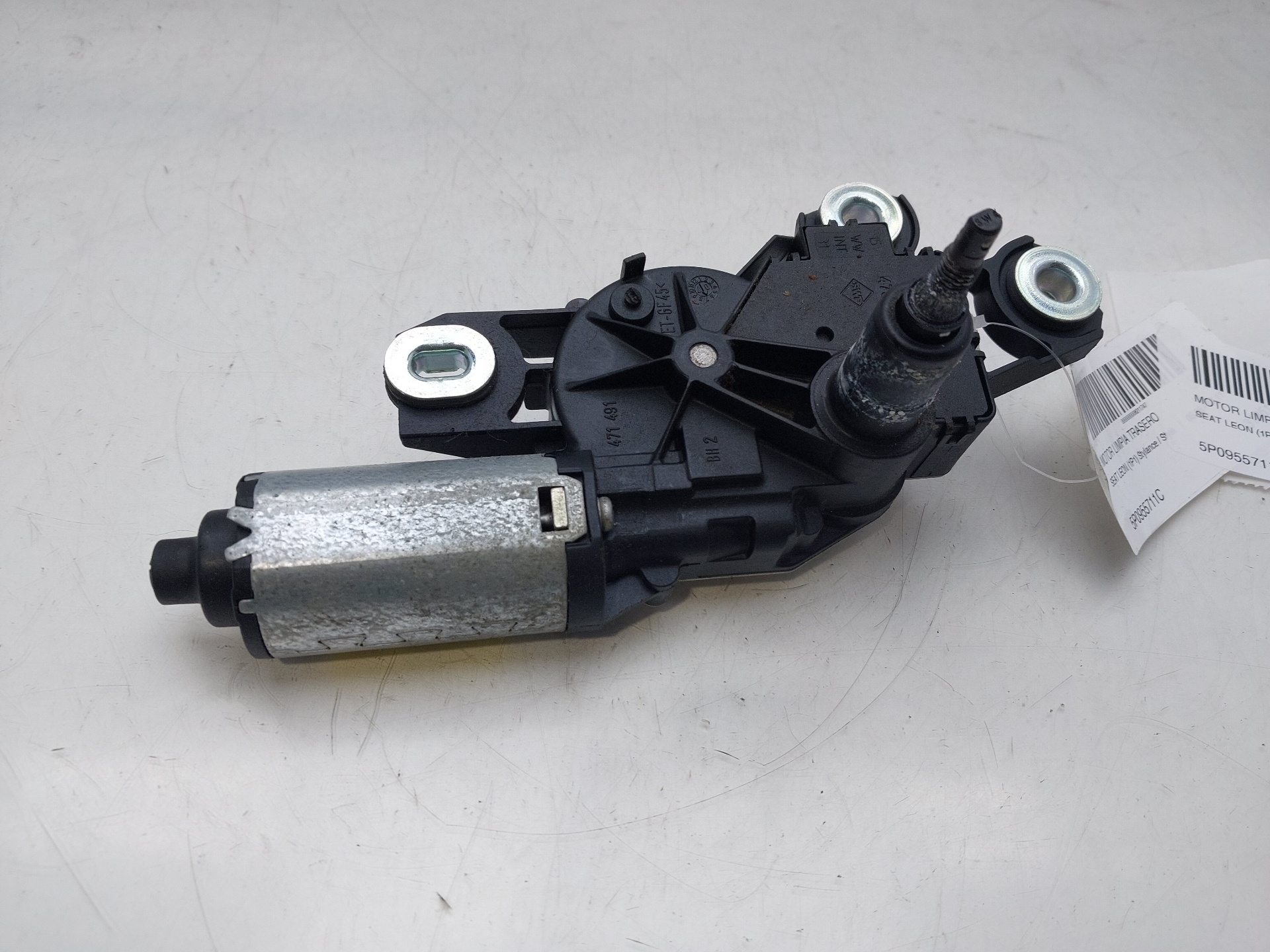 SEAT Leon 2 generation (2005-2012) Tailgate  Window Wiper Motor 5P0955711C 21086937