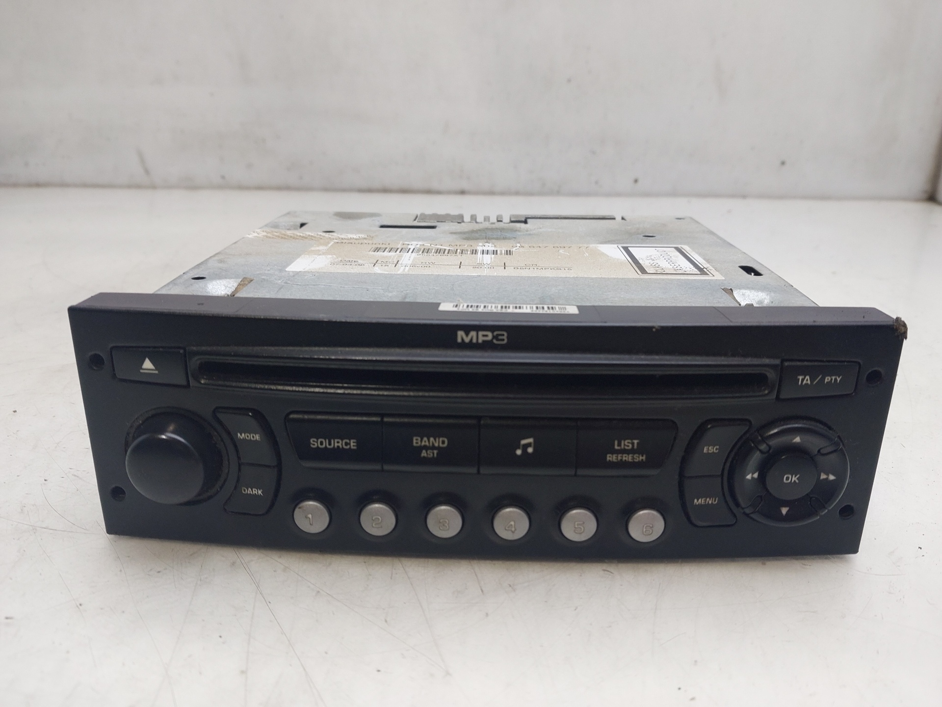 CITROËN C4 1 generation (2004-2011) Music Player Without GPS 9664769777 25072778