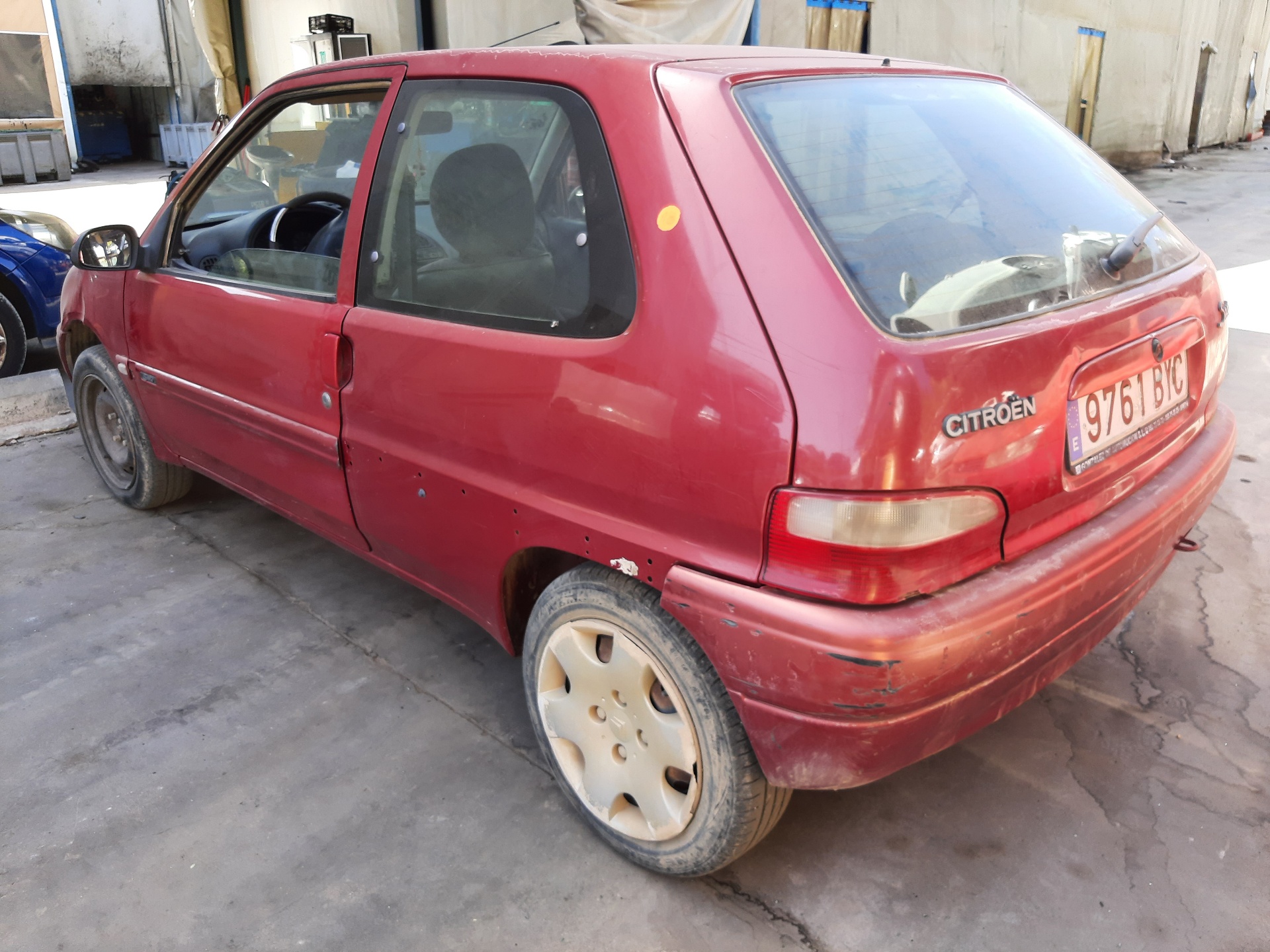 CITROËN Saxo 2 generation (1996-2004) Наружная ручка передней левой двери 9101J4 18803033