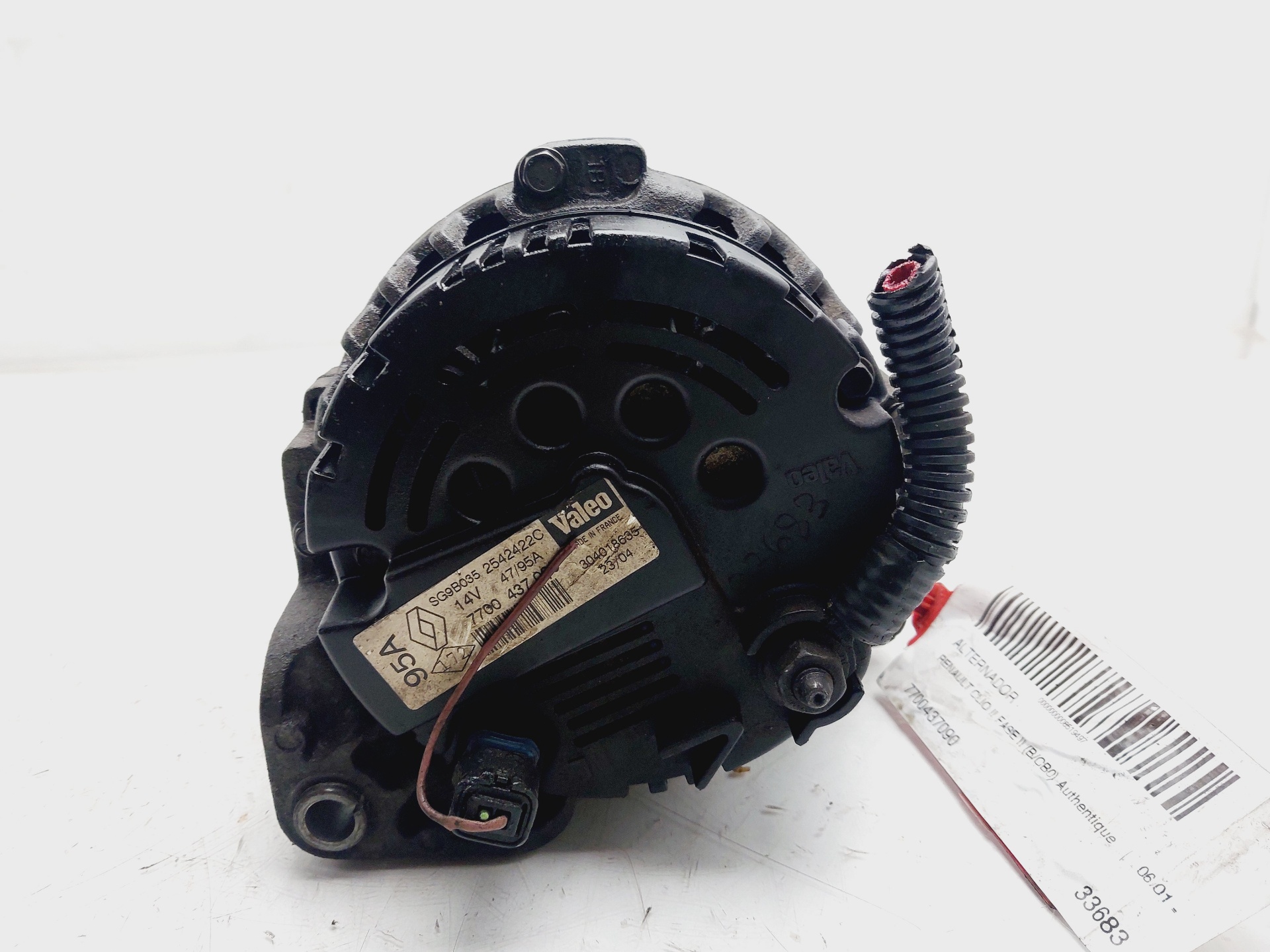 VAUXHALL B-Class W246 (2011-2020) Alternator 7700437090 25584769