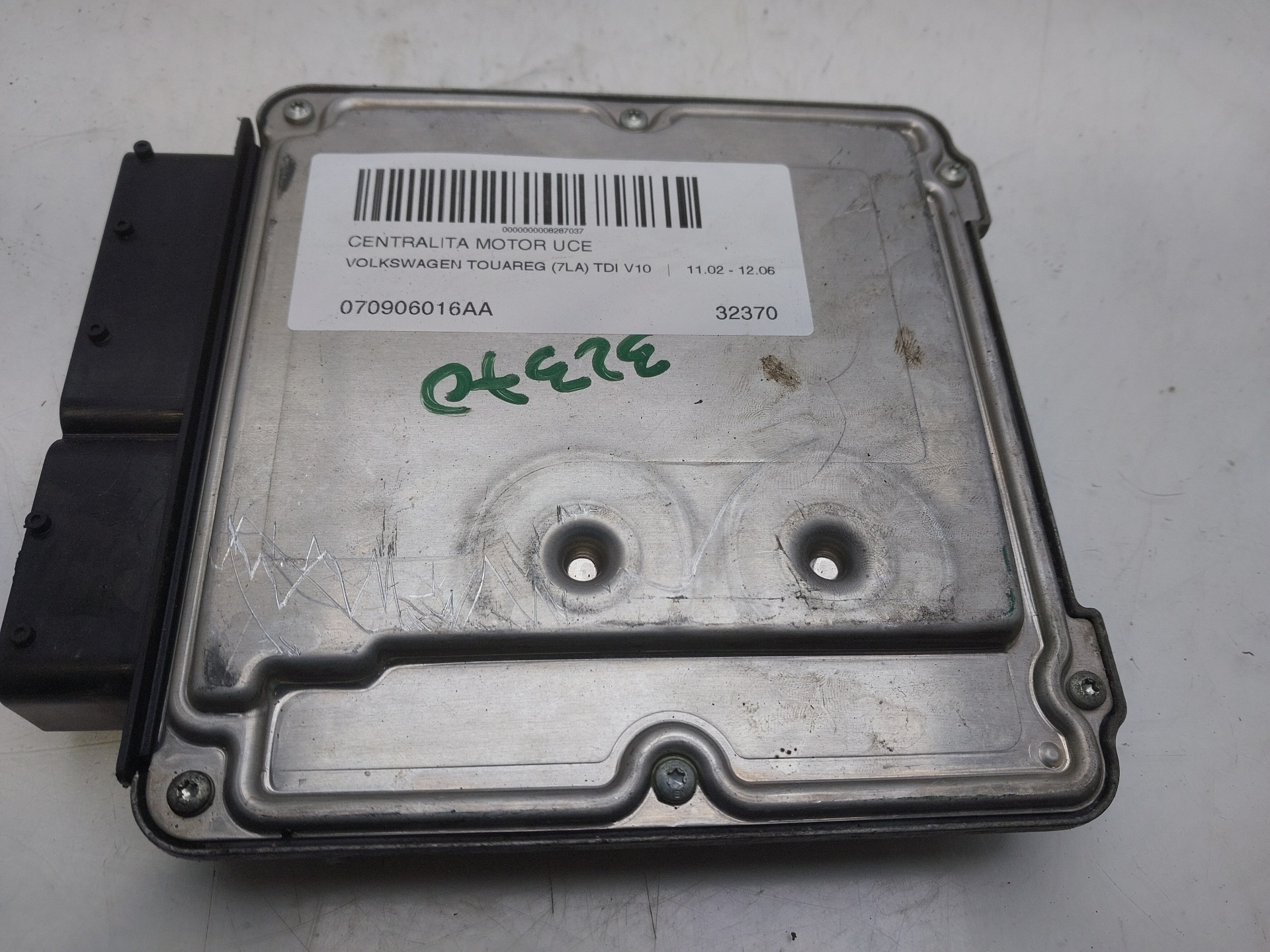 VOLKSWAGEN Touareg 1 generation (2002-2010) Engine Control Unit ECU 070906016AA 22347529