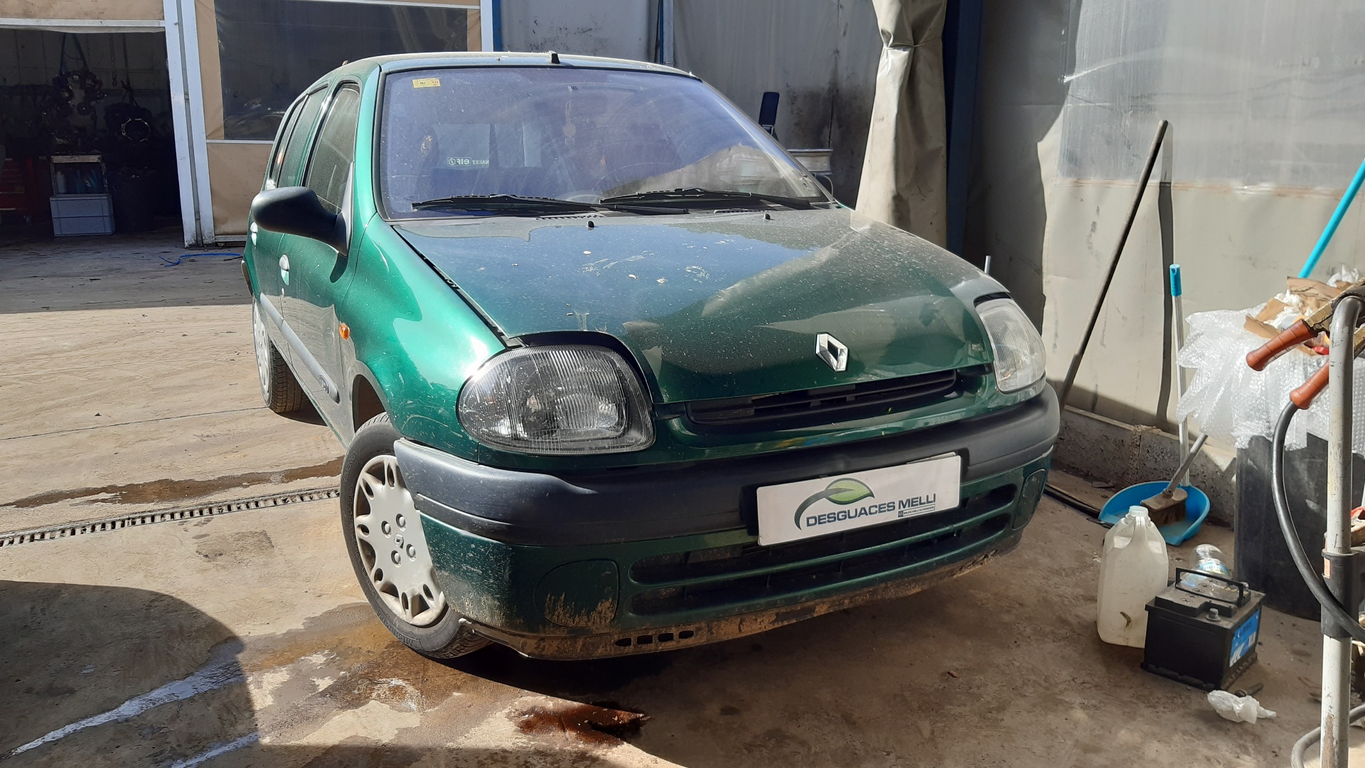 RENAULT Clio 3 generation (2005-2012) Højre bagerste indvendige åbningshåndtag 7700423888 24128106