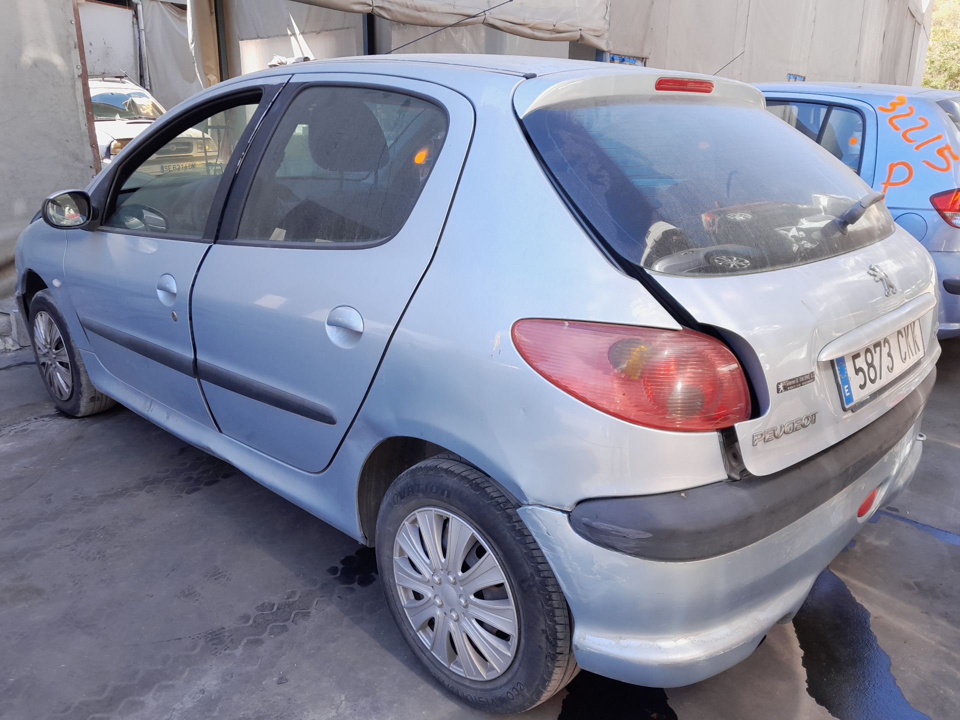 RENAULT 206 1 generation (1998-2009) Двигатель 8HX 23117531