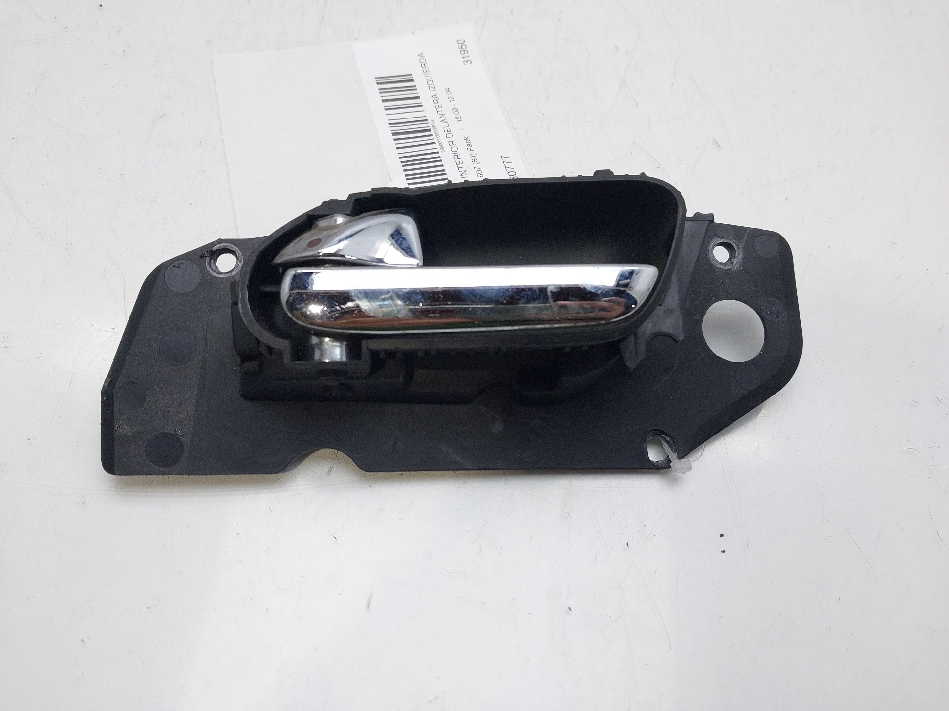 FIAT 607 1 generation (2000-2008) Front Left Door Interior Handle Frame 9629160777 21591849