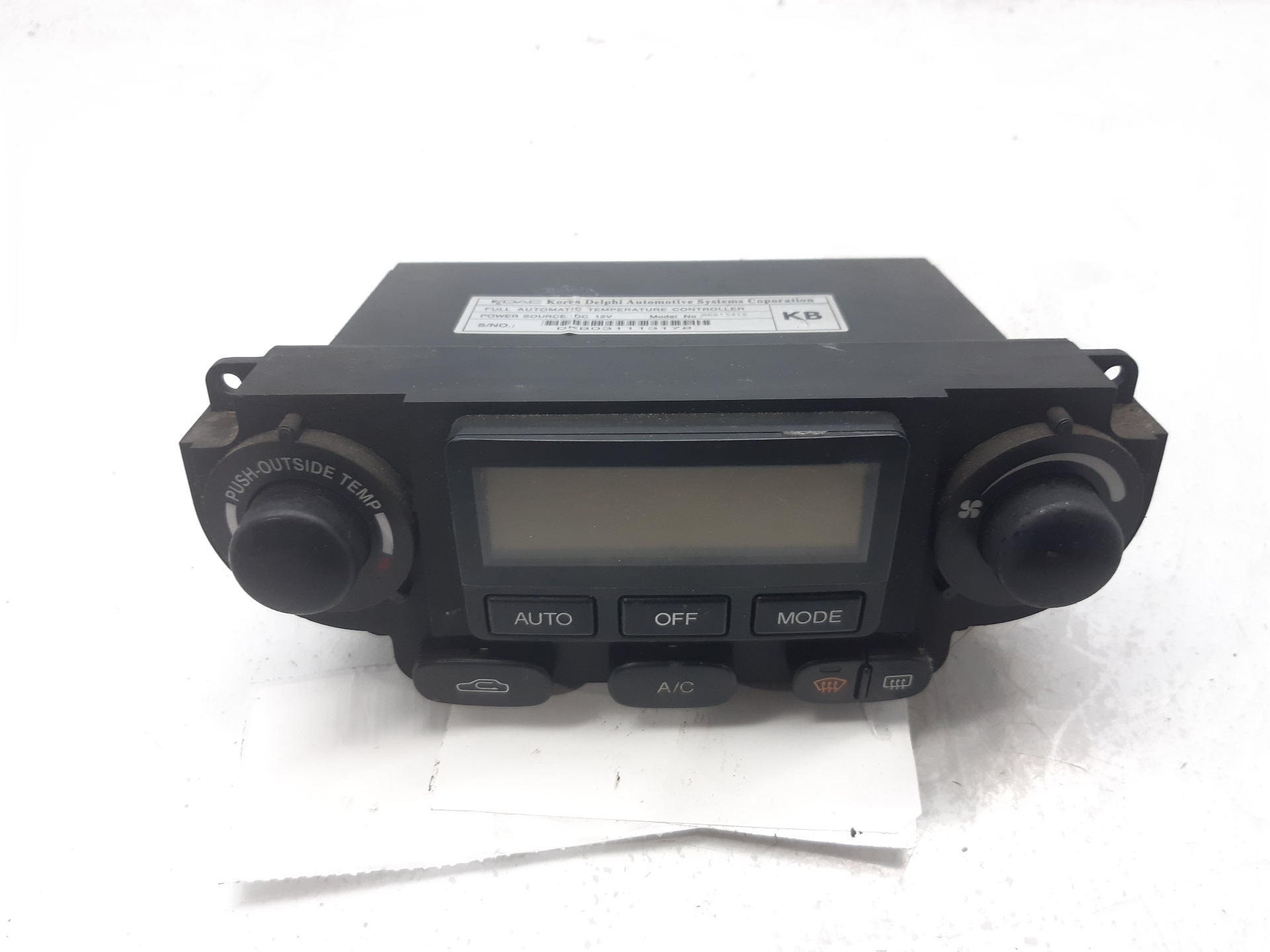 CHEVROLET Lacetti J200 (2004-2024) Climate  Control Unit 96615415 18652757