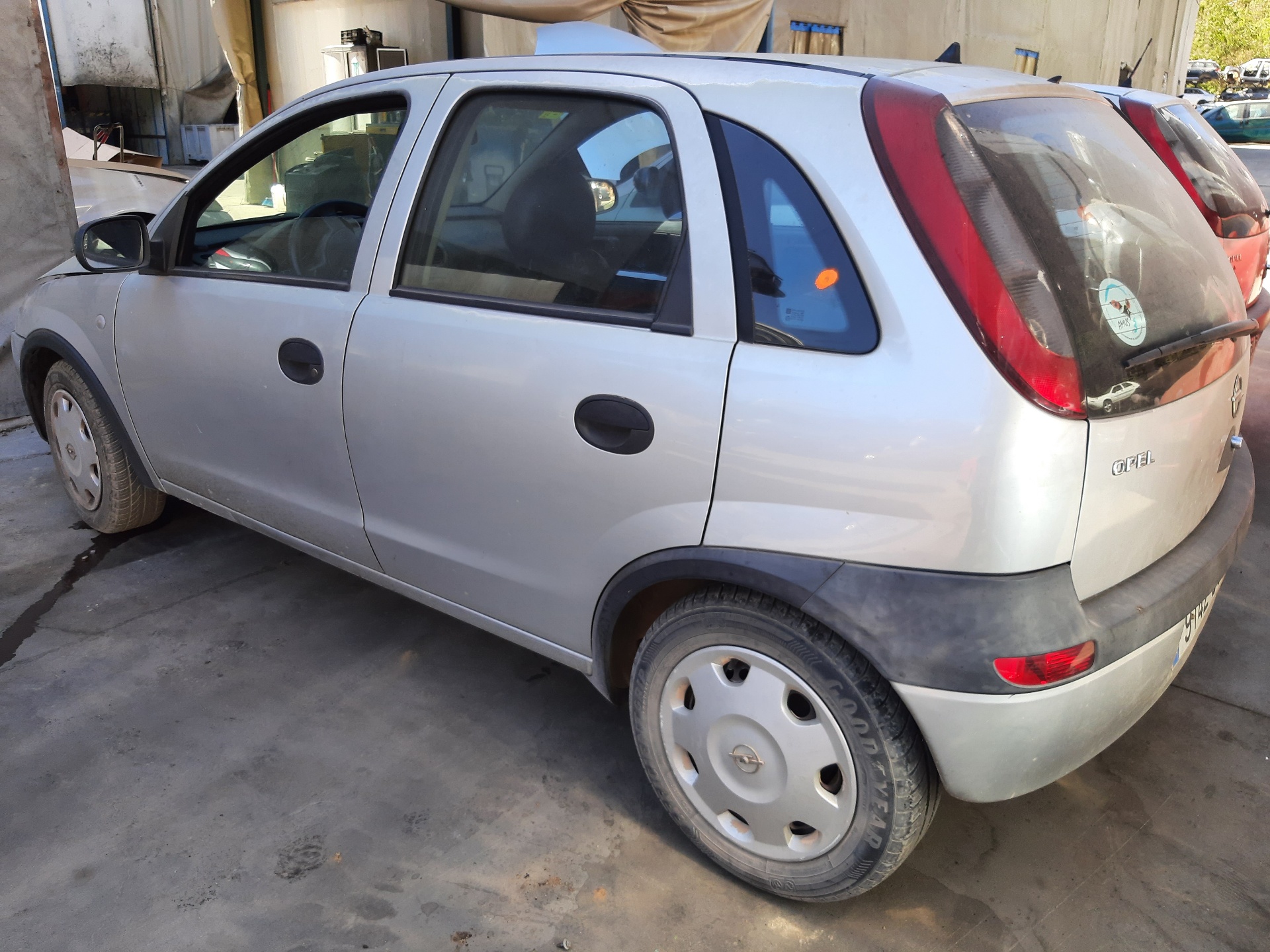 OPEL Corsa C (2000-2006) Крыло переднее левое 1101031 22446035