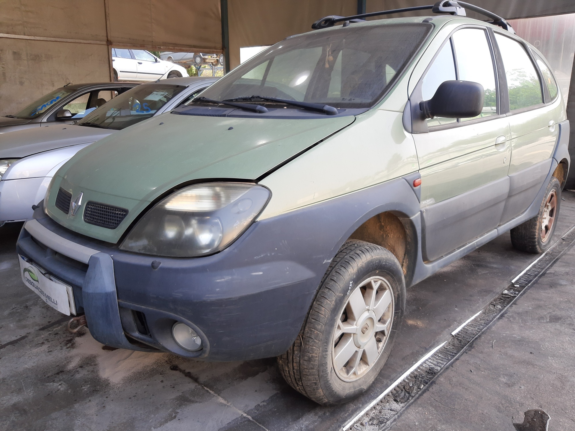 RENAULT Scenic 1 generation (1996-2003) Дверь задняя правая 7751472408 22460270