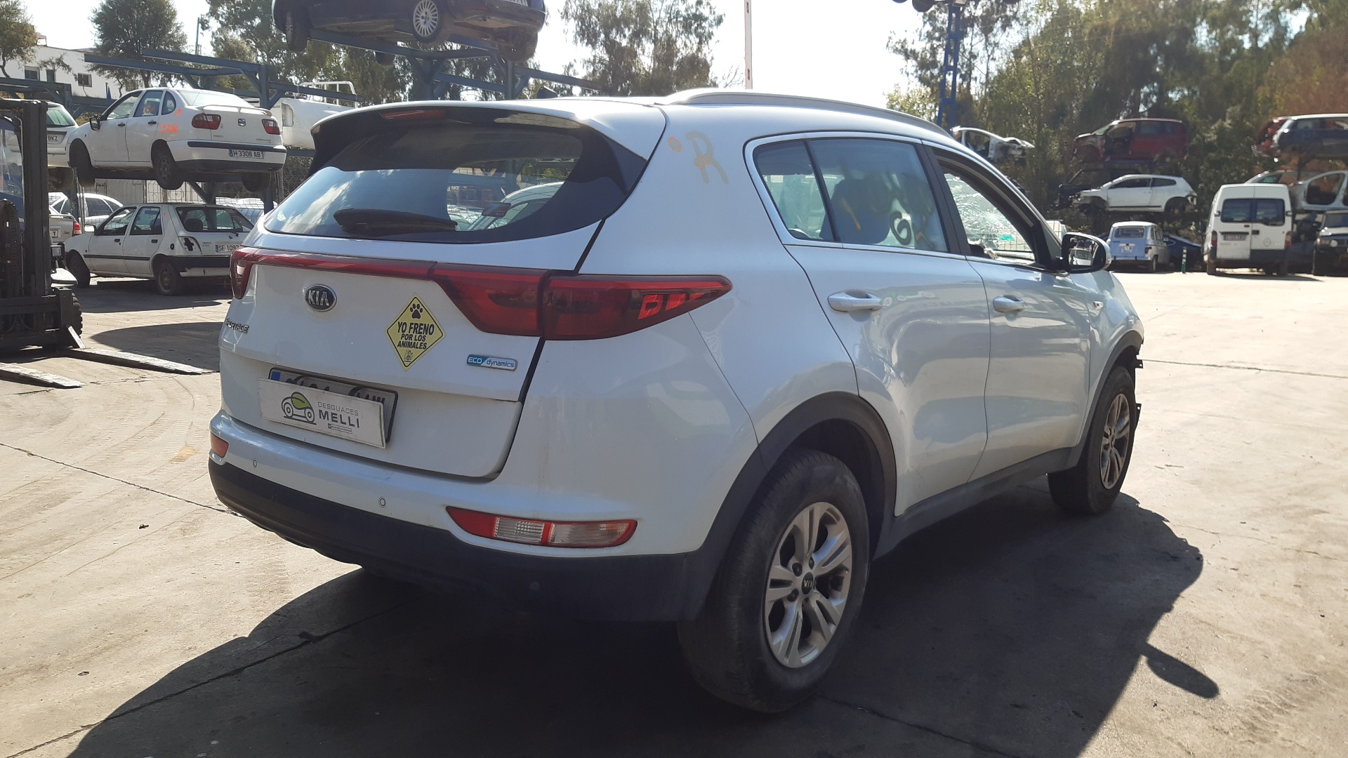 KIA Sportage 4 generation (2016-2022) Galinė kairė šakė 55210D3050 18739018