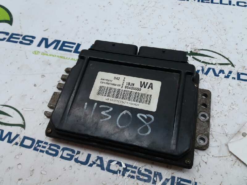 DAEWOO Kalos 1 generation (2002-2020) Motorstyrenhet ECU 96435559 20170231