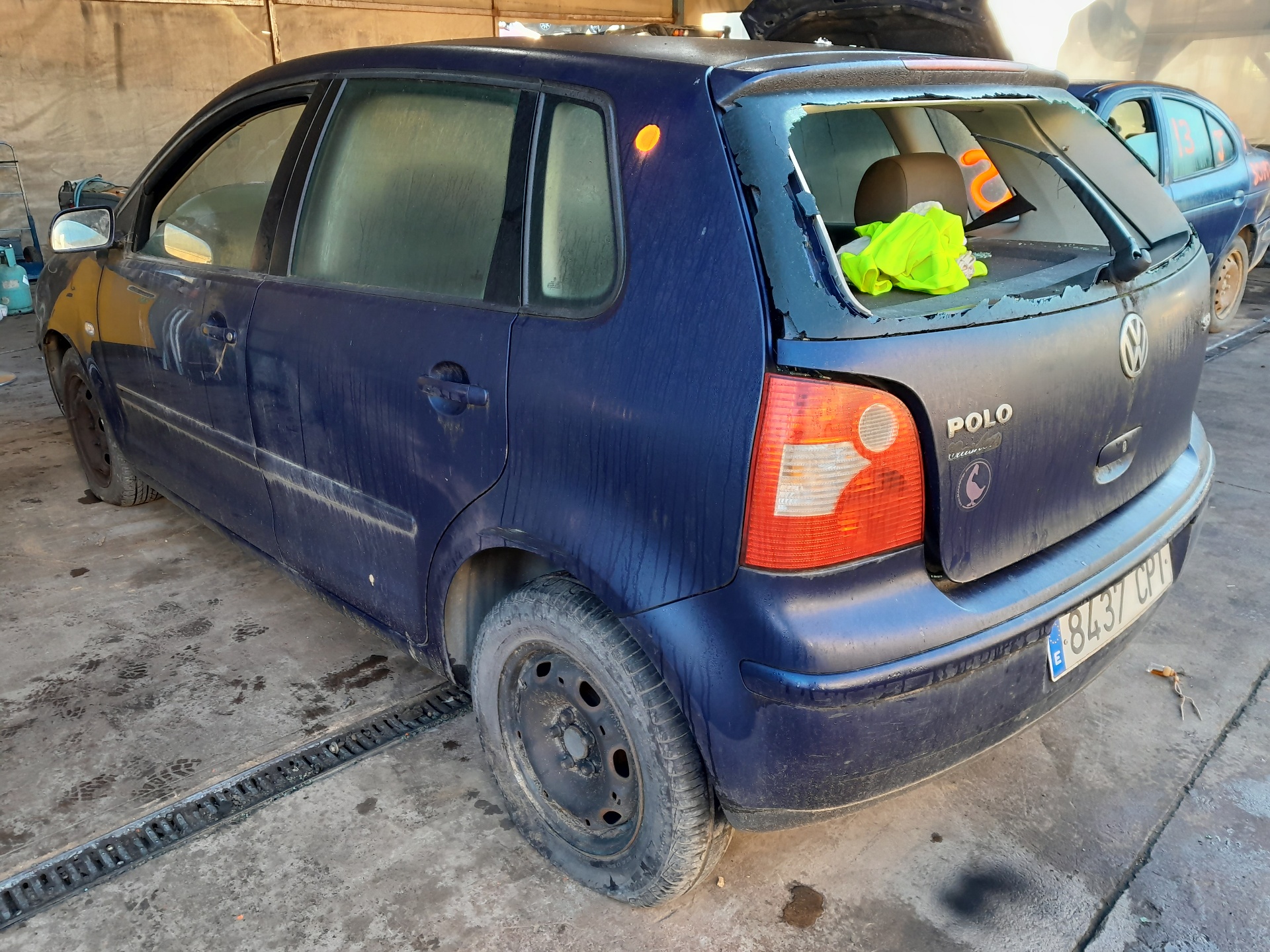 VOLKSWAGEN Polo 4 generation (2001-2009) Takaluukun takaluukun lukko 6Q6827505B 22481532