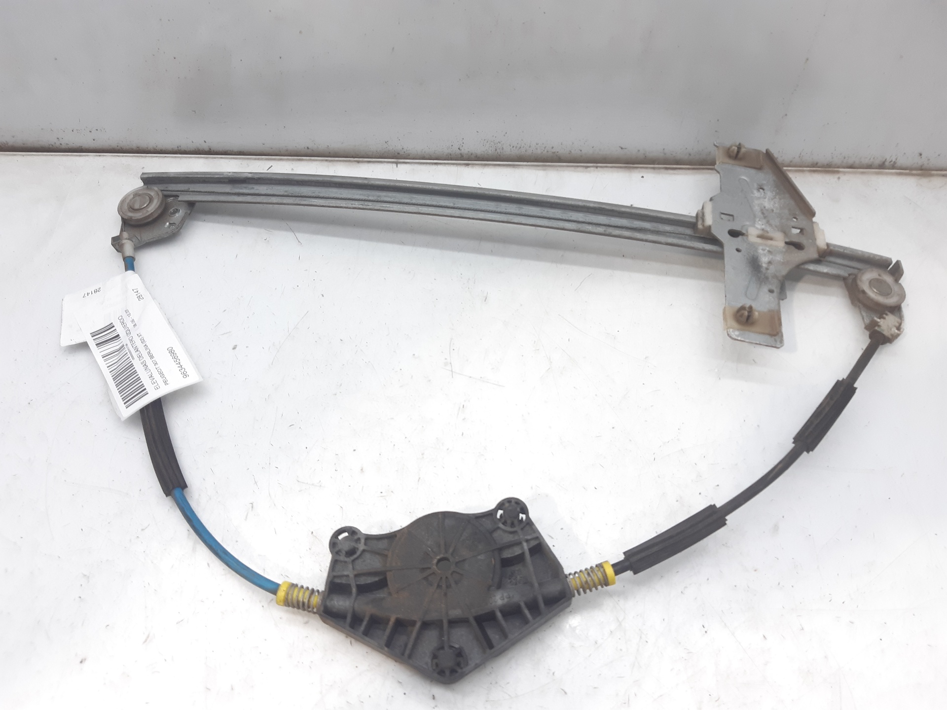 PEUGEOT 307 1 generation (2001-2008) Front Left Door Window Regulator 9634456980 18798771