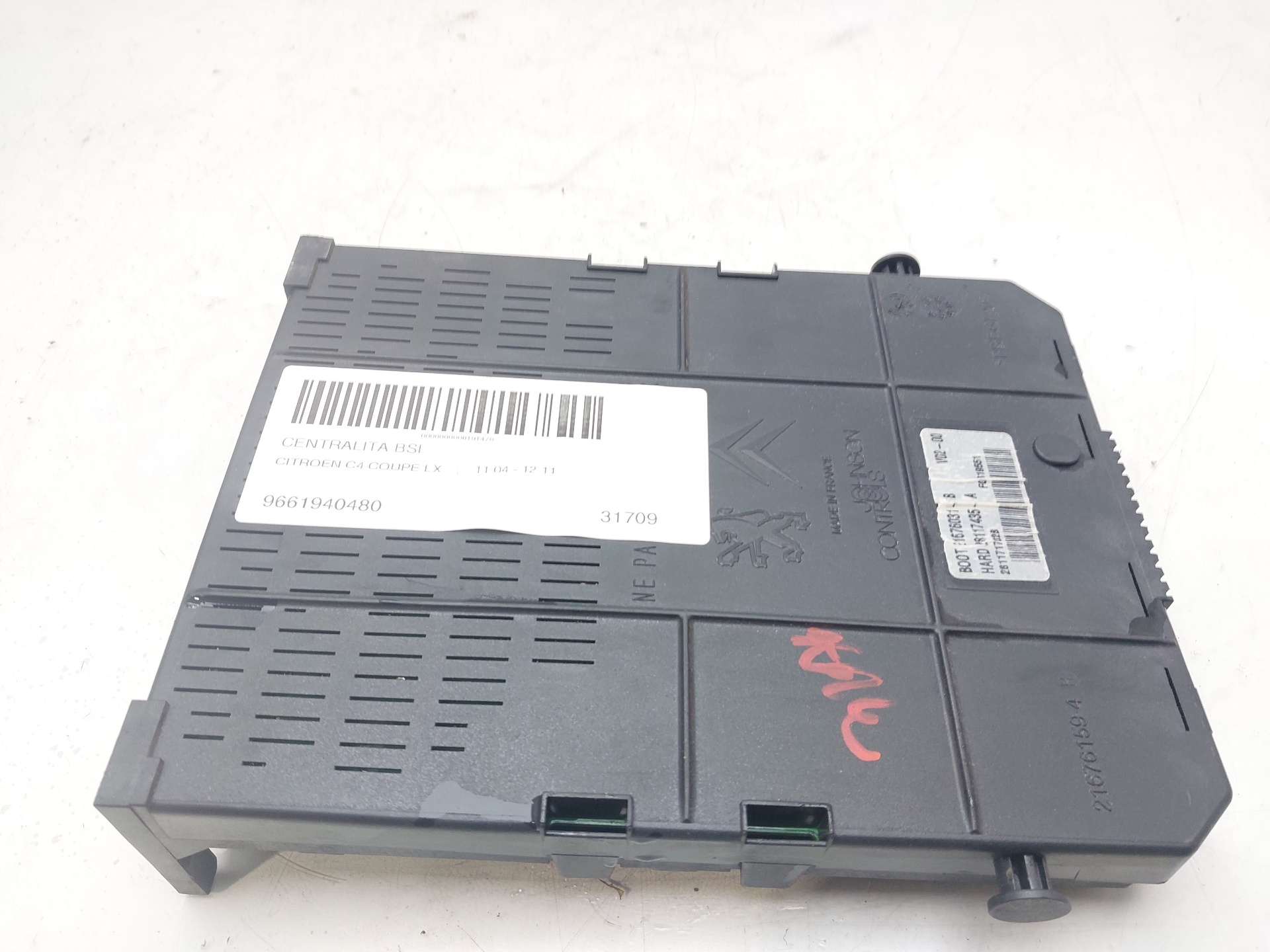 CITROËN C4 1 generation (2004-2011) Comfort Control Unit 9661940480 22335416