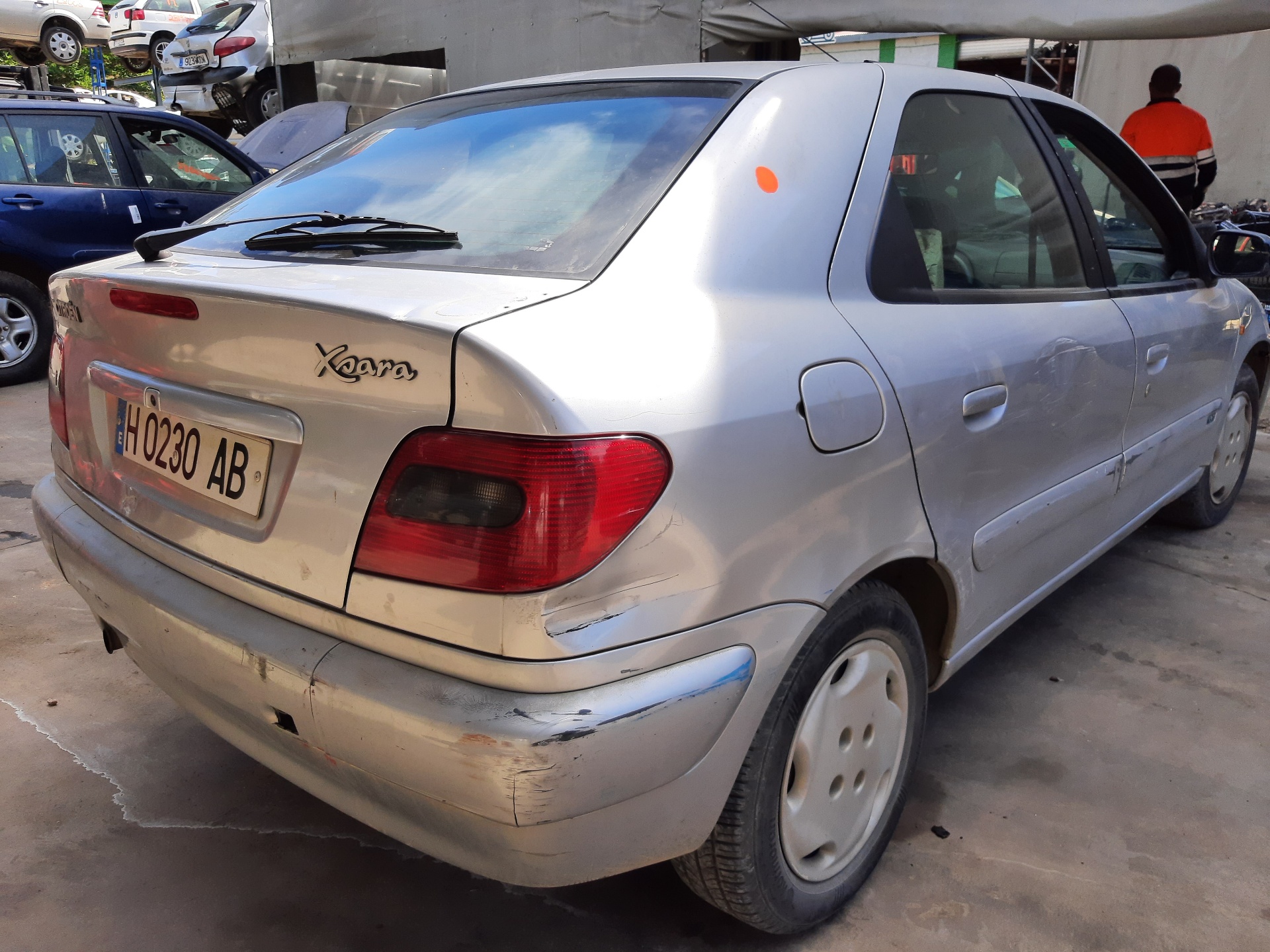 CITROËN Xsara 1 generation (1997-2004) Крыло переднее левое 7840H6 18800230