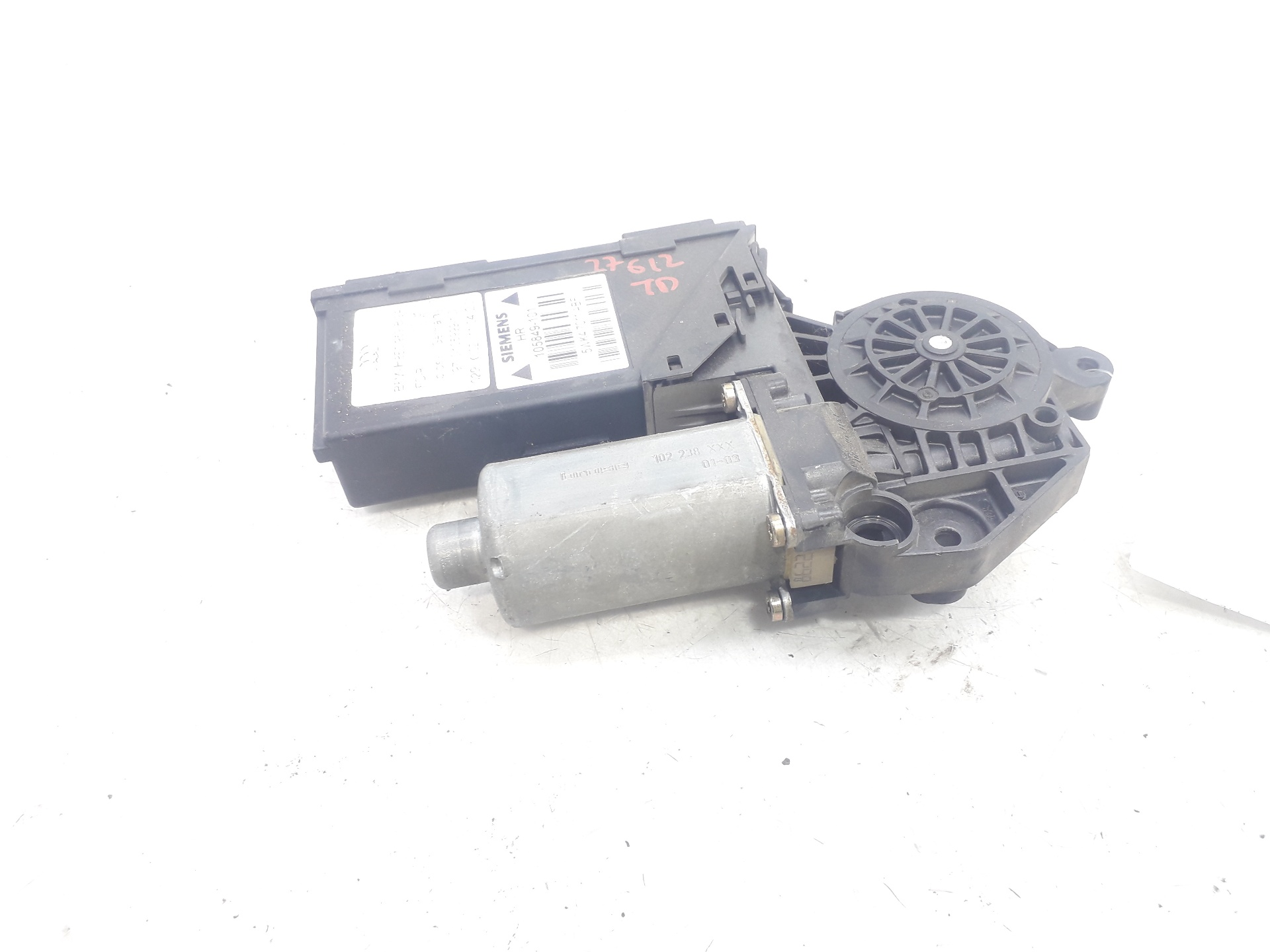 AUDI A4 B6/8E (2000-2005) Rear Right Door Window Control Motor 8E0959802E 20791393