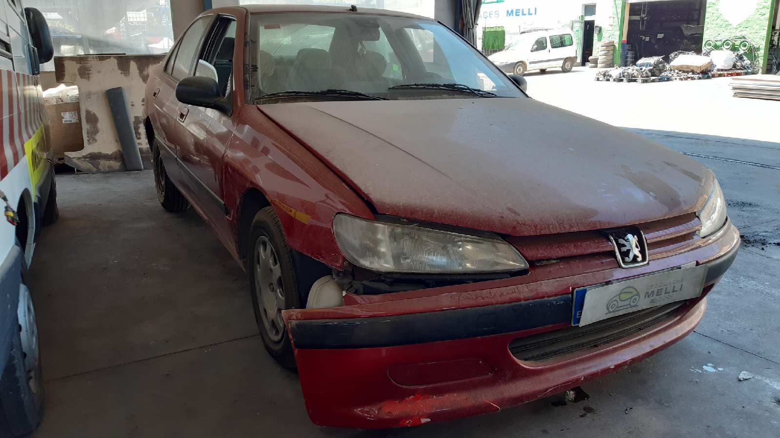 PEUGEOT 406 1 generation (1995-2004) Forreste venstre støddæmper 5202Z4 22131217