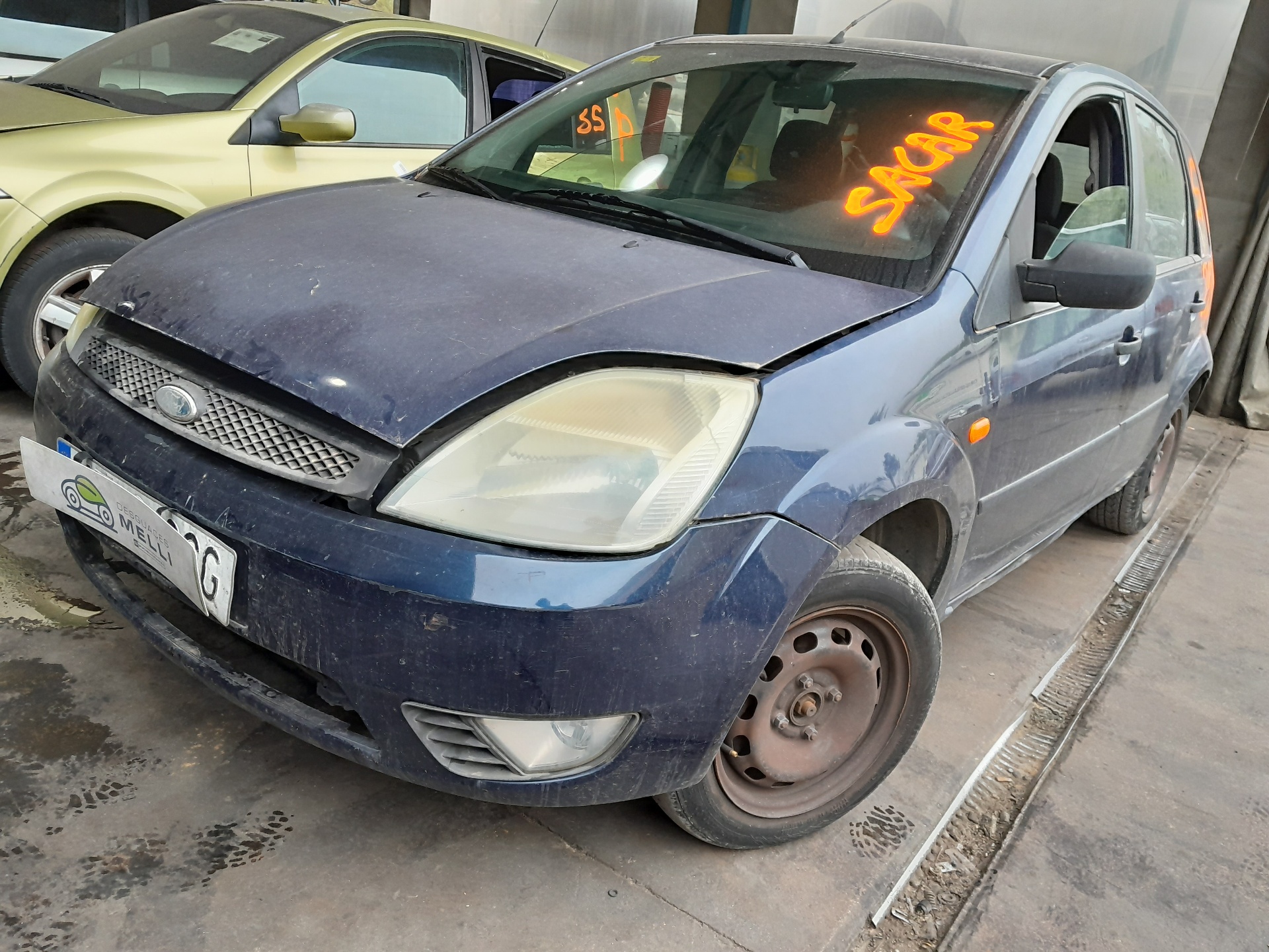 FORD Fiesta 5 generation (2001-2010) Противотуманка бампера передняя правая 89202182 20147559