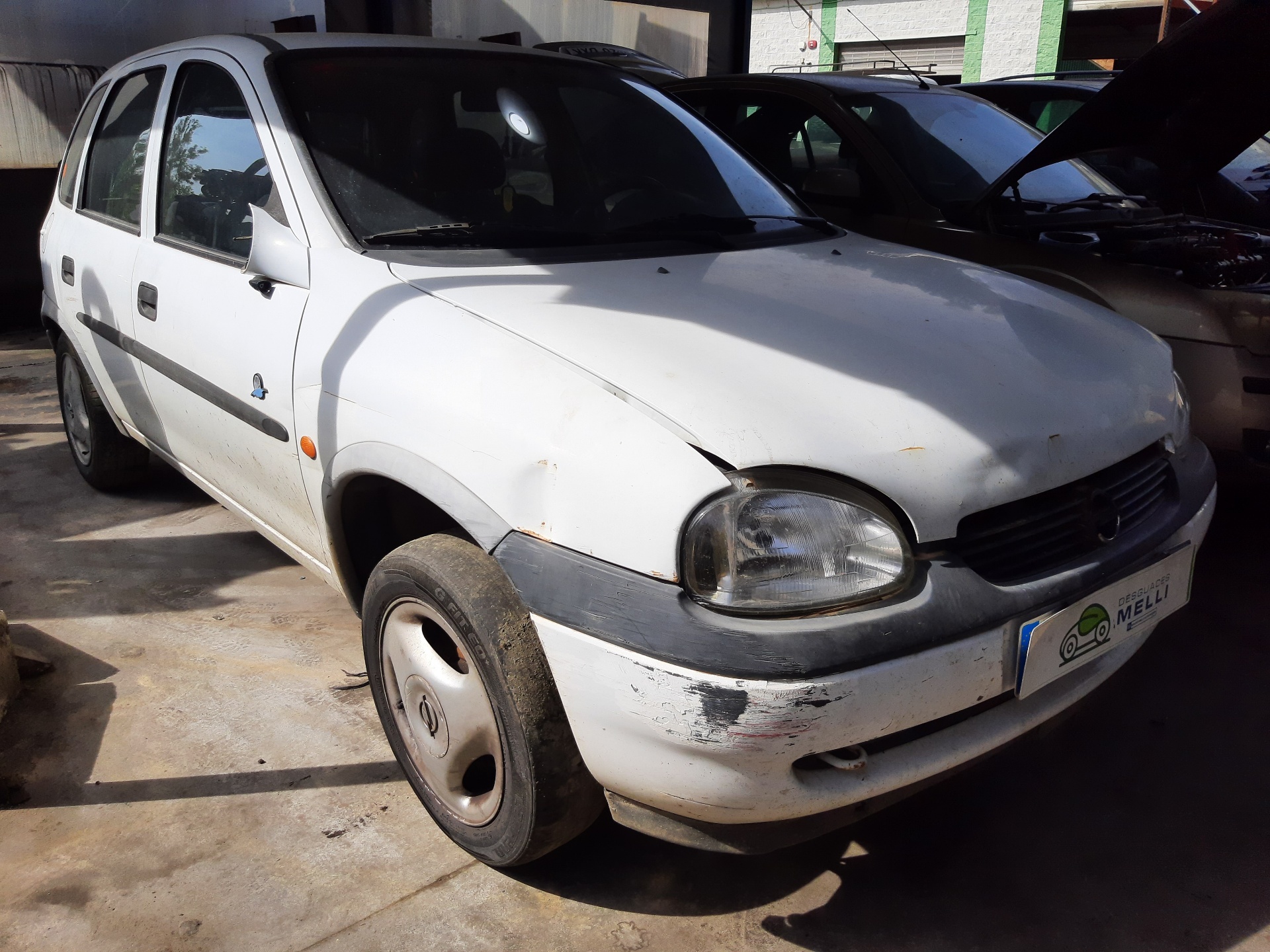 VOLKSWAGEN Corsa B (1993-2000) Замок задней правой двери 90493703 25370351