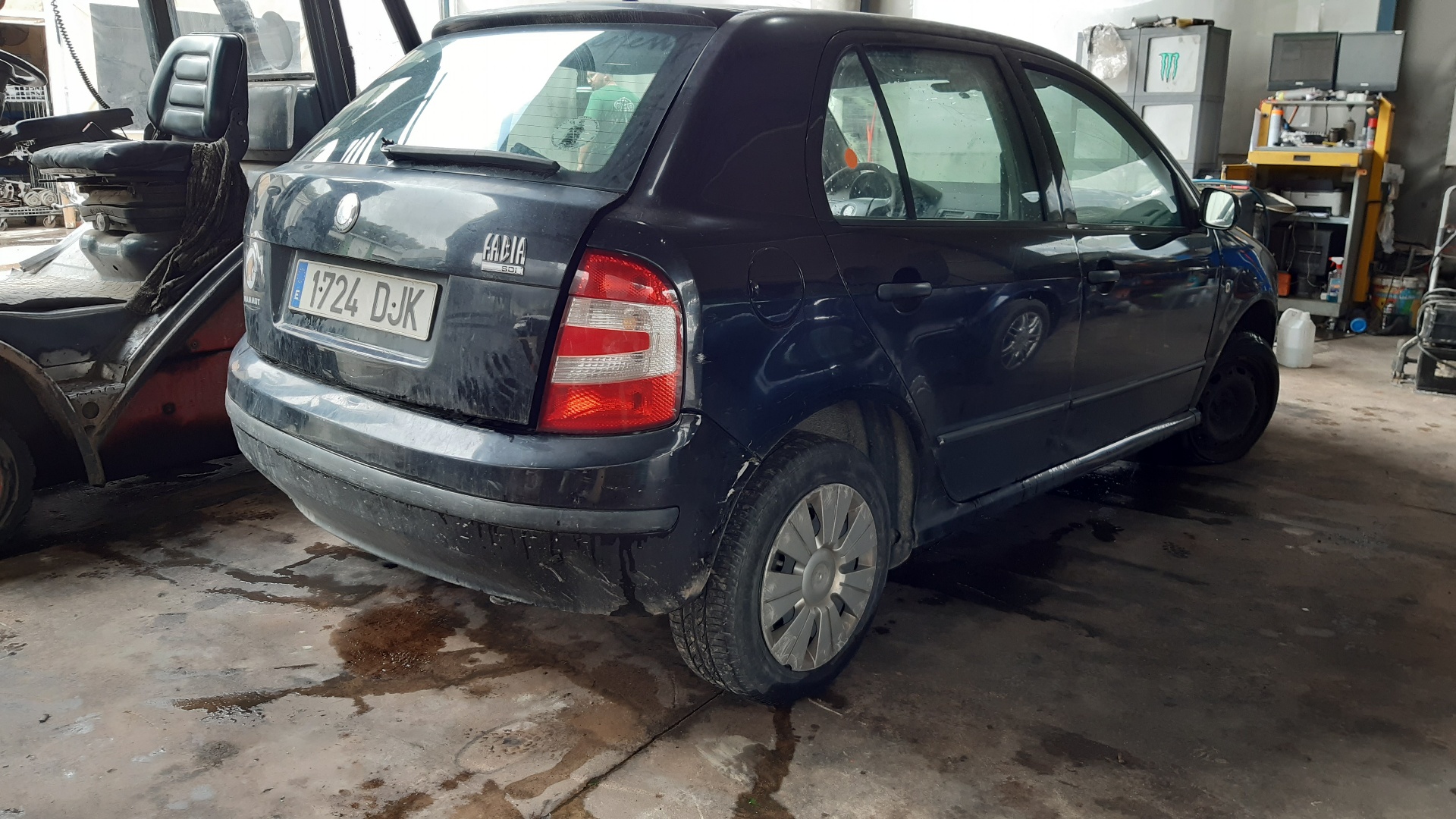 SKODA Fabia 6Y (1999-2007) Усилитель переднего бампера 6Y0807109C 18679743