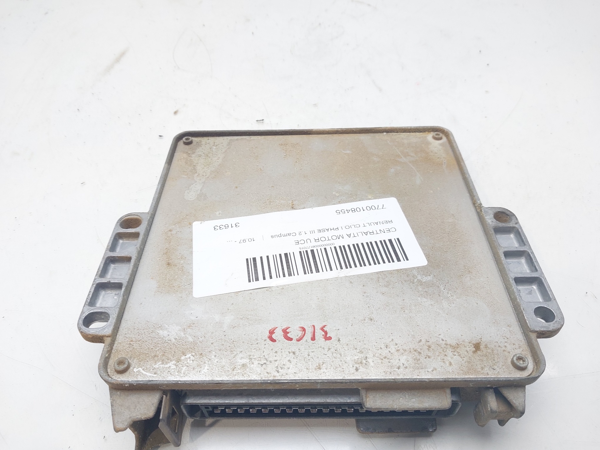 RENAULT Clio 1 generation (1990-1998) Engine Control Unit ECU 7700108455 22336649