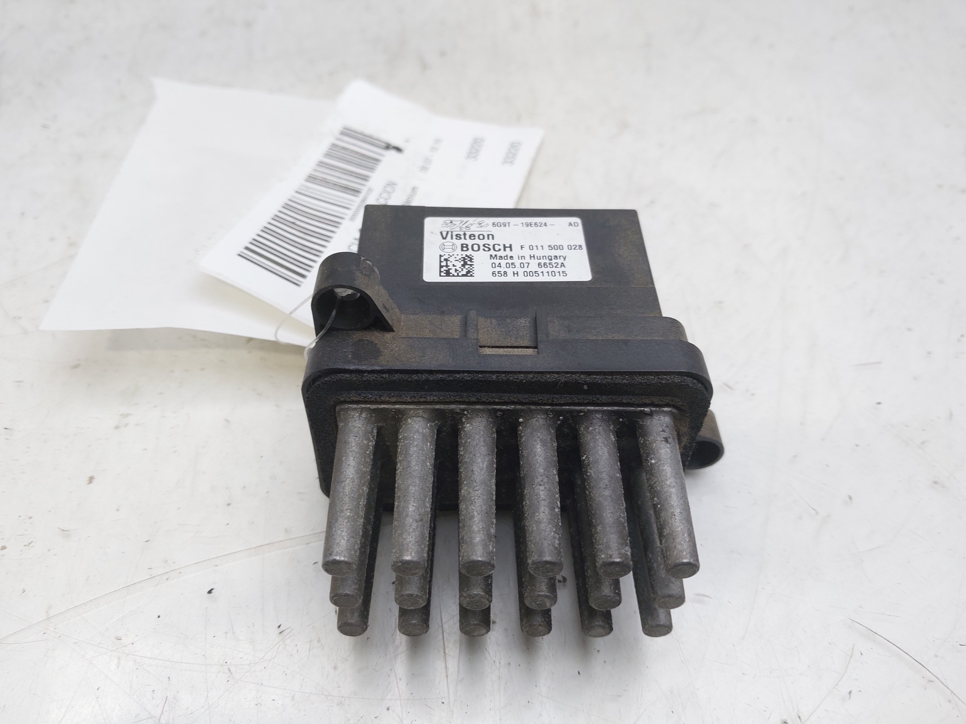 FORD Mondeo 4 generation (2007-2015) Interior Heater Resistor 6G9T19E624AD 23071462