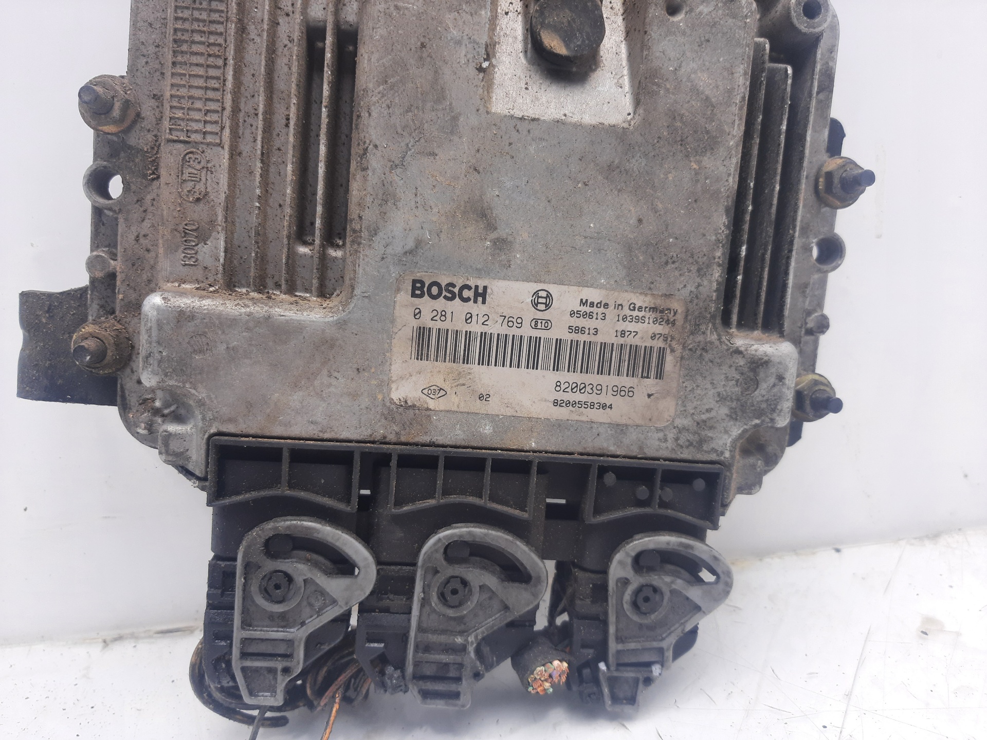 RENAULT Megane 2 generation (2002-2012) Engine Control Unit ECU 8200391966 21807415