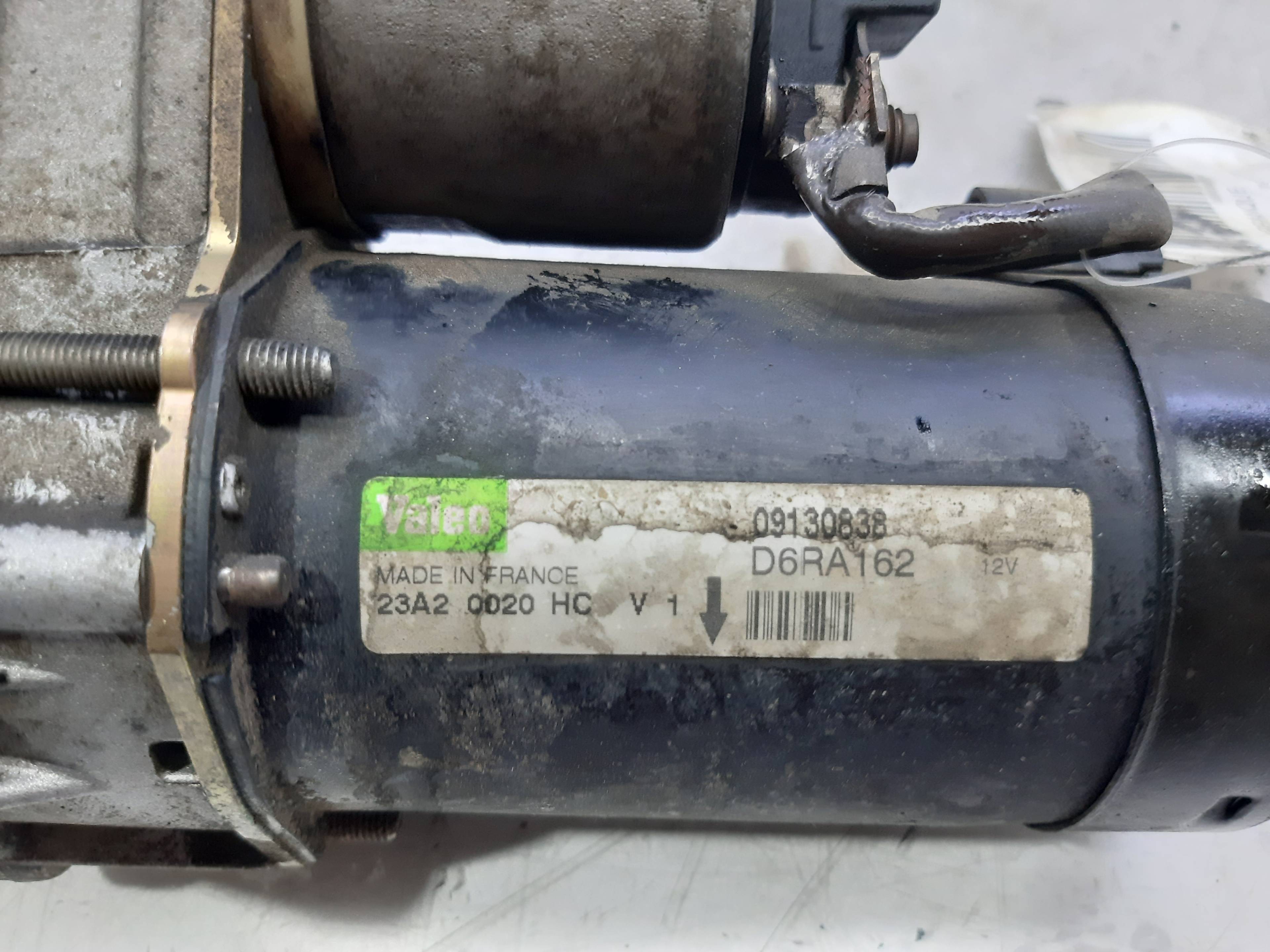 OPEL Corsa C (2000-2006) Starter Motor 09130838 22446145