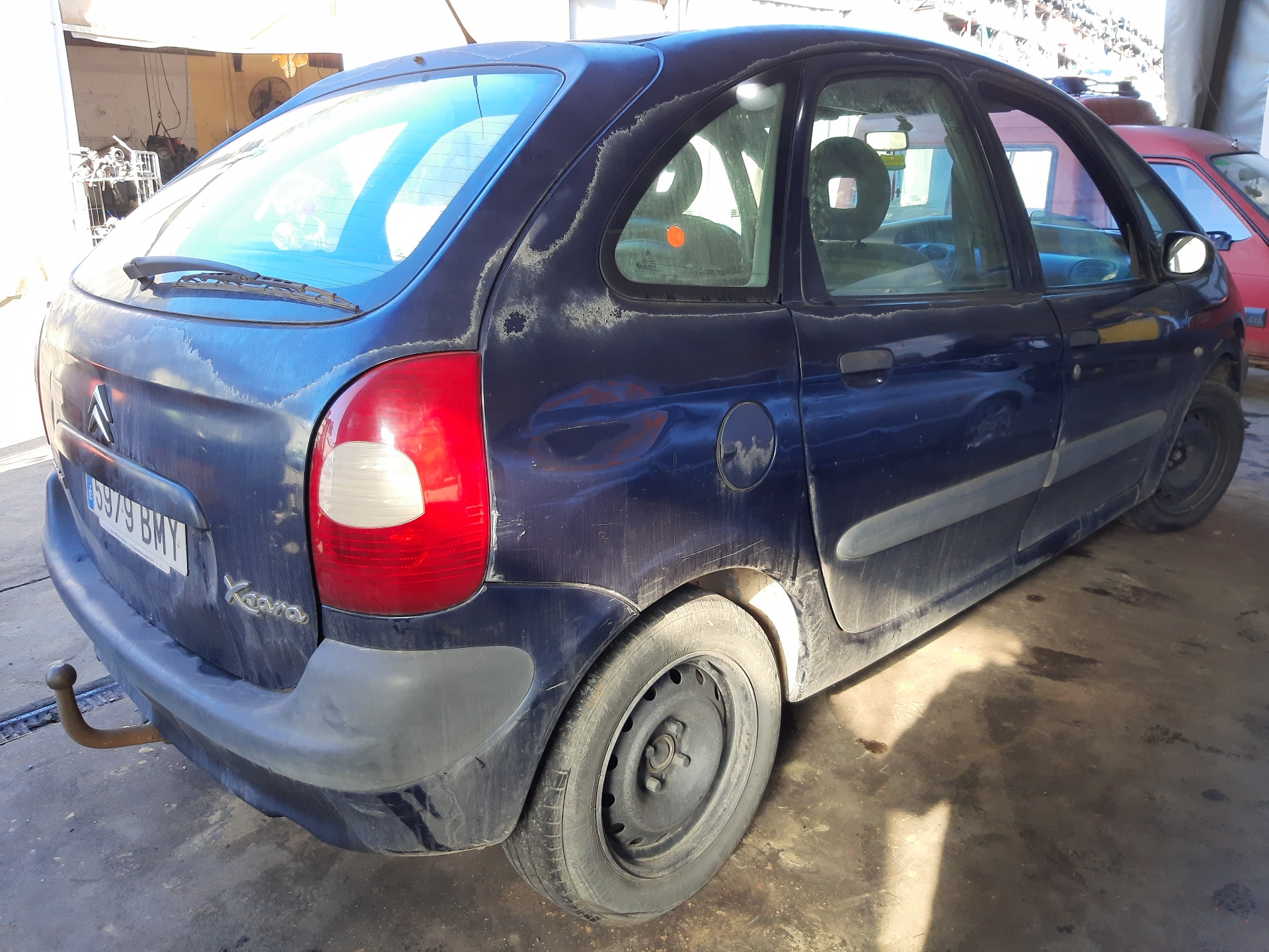 CITROËN Xsara Picasso 1 generation (1999-2010) Предна дясна врата 9004L5 22484829