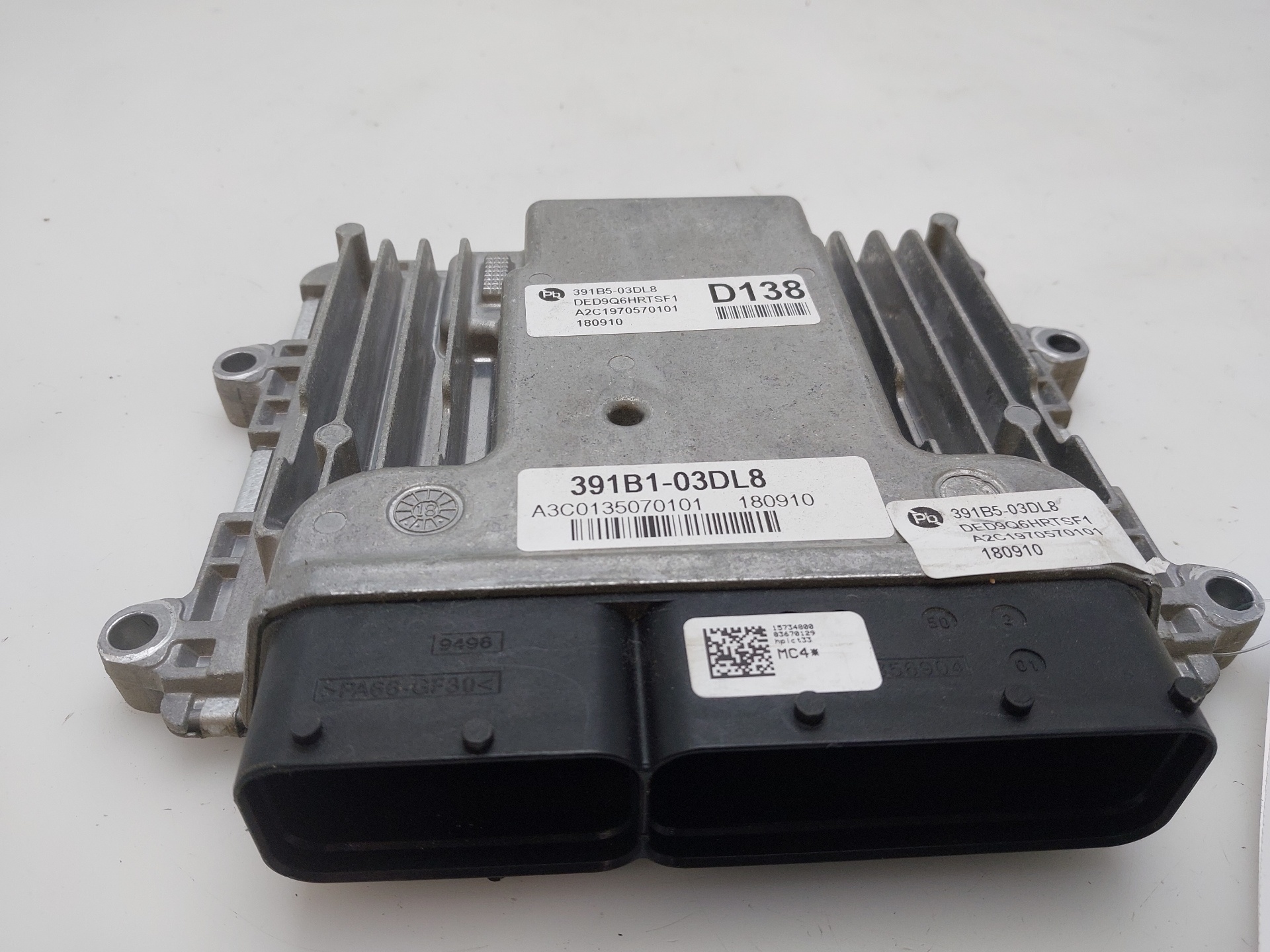 KIA Niro 1 generation  (2016-2022) Engine Control Unit ECU 391B503DL8 25425604