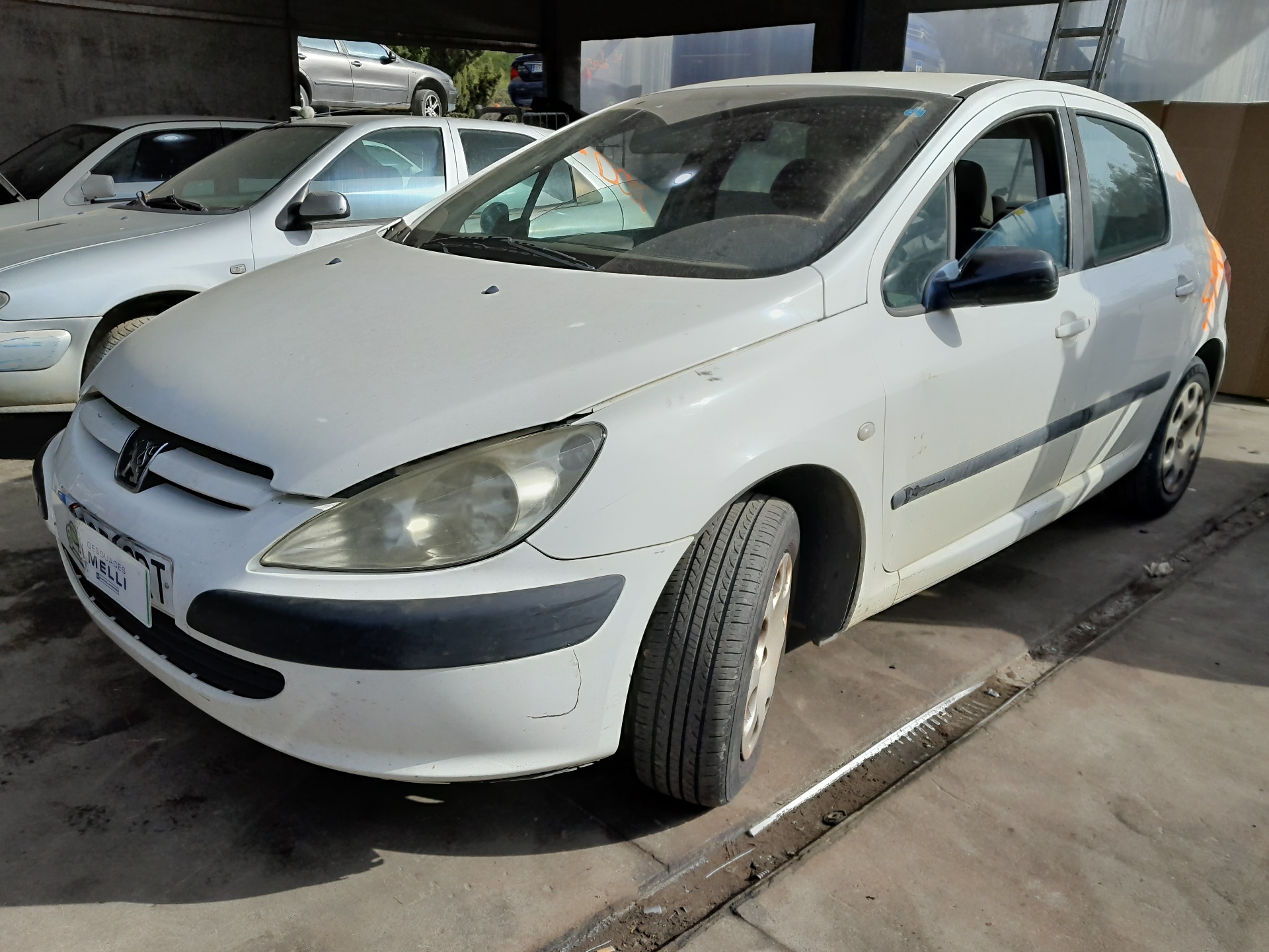 PEUGEOT 307 1 generation (2001-2008) Маторчик стеклоподъемника передней левой двери 9634457380 22739892