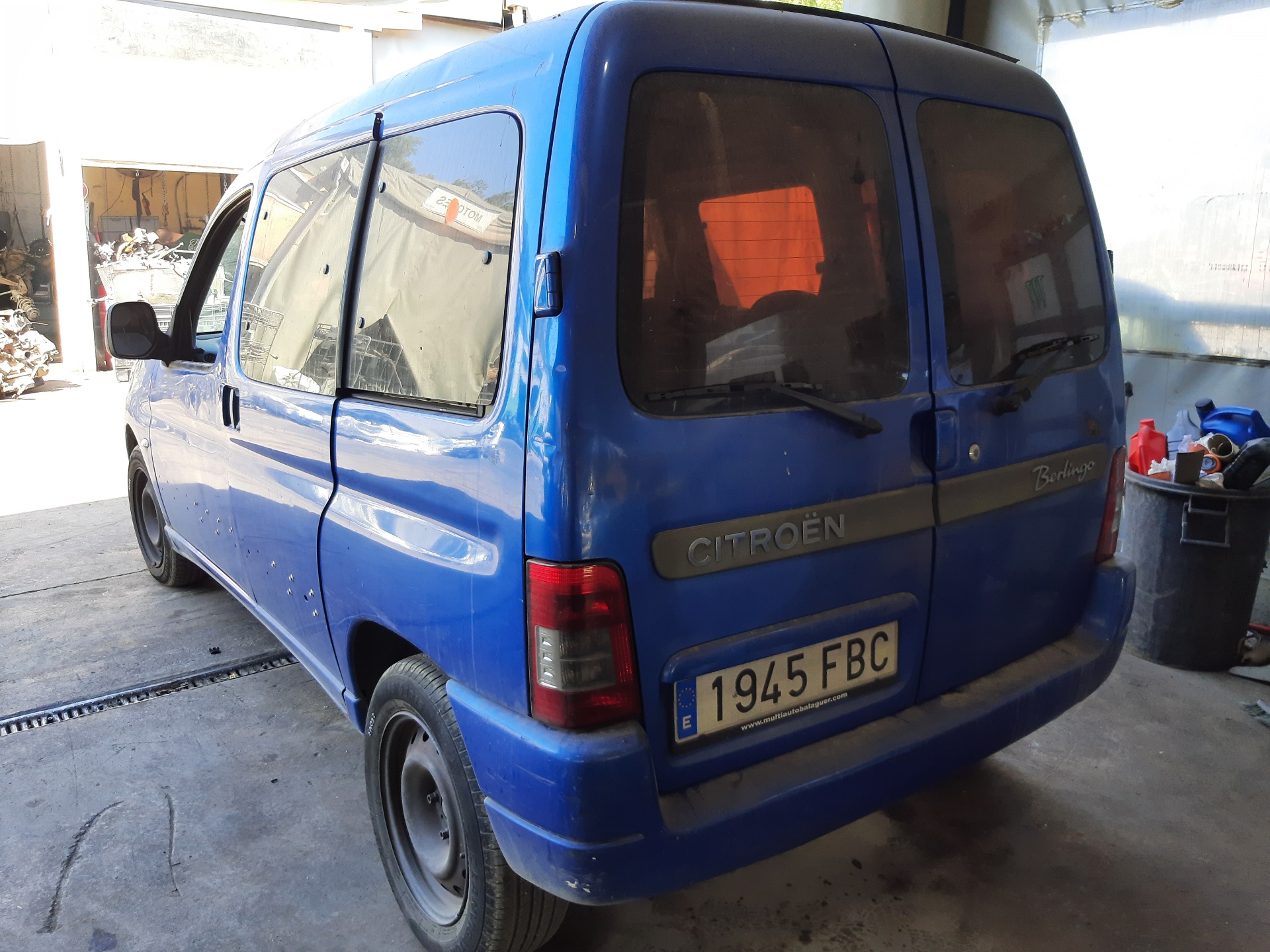 CITROËN Berlingo 1 generation (1996-2012) Priekinių dešinių durų spyna 9136J4 25124563