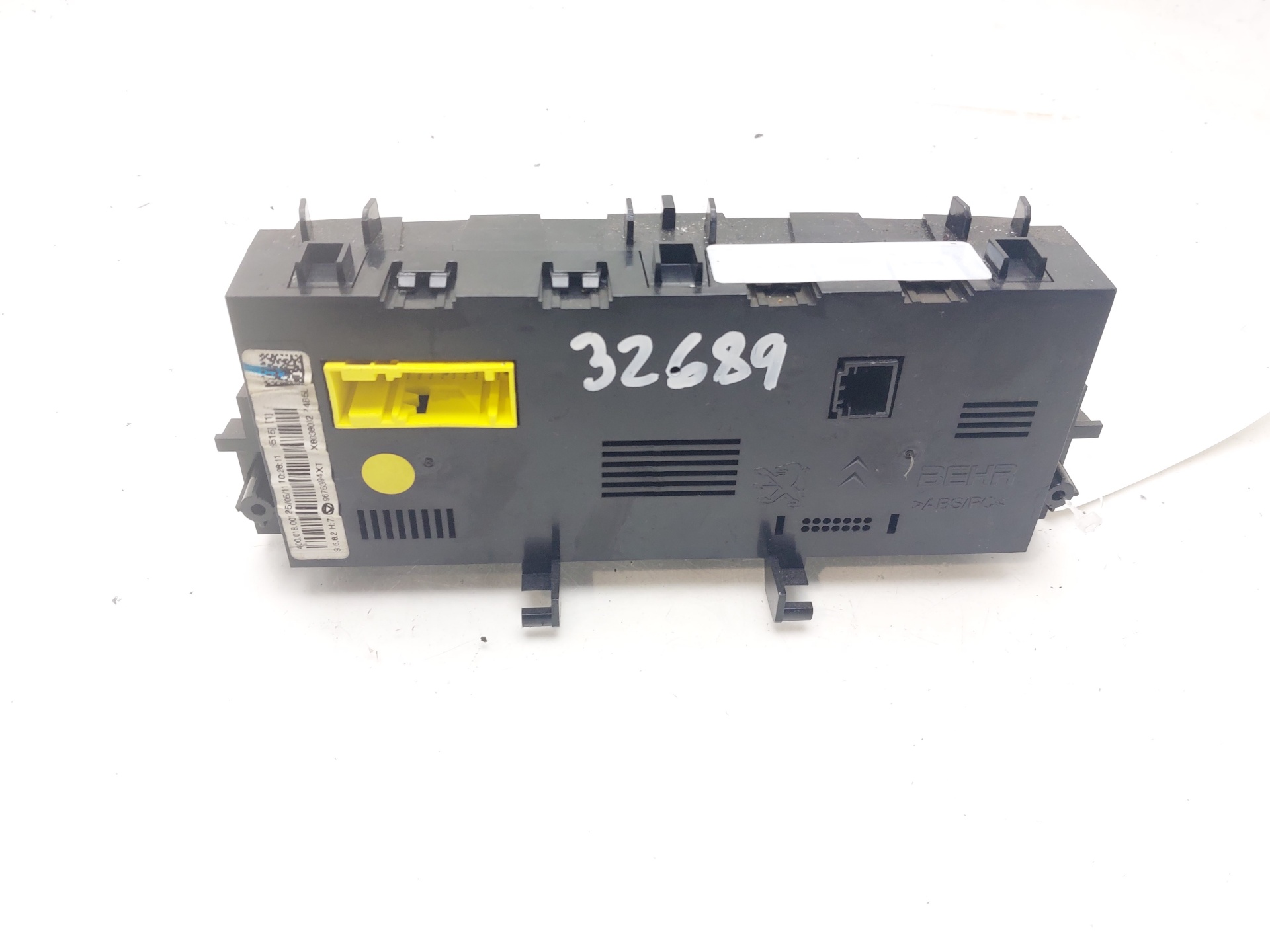 CITROËN C1 1 generation (2005-2016) Climate  Control Unit 96753994XT 22557011