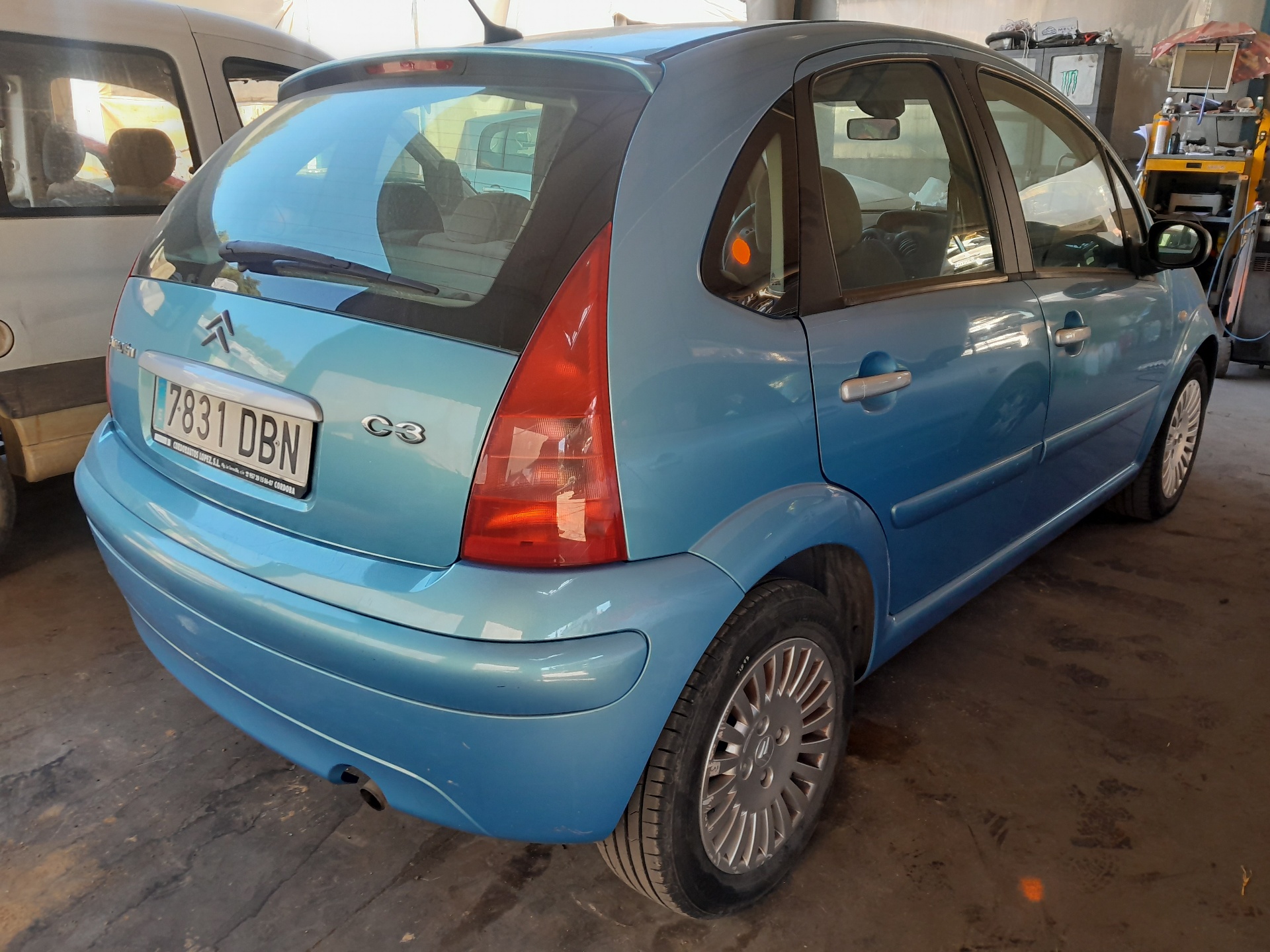 TOYOTA C3 1 generation (2002-2010) Ridicător de geam ușă dreapta față 400618F 20356628