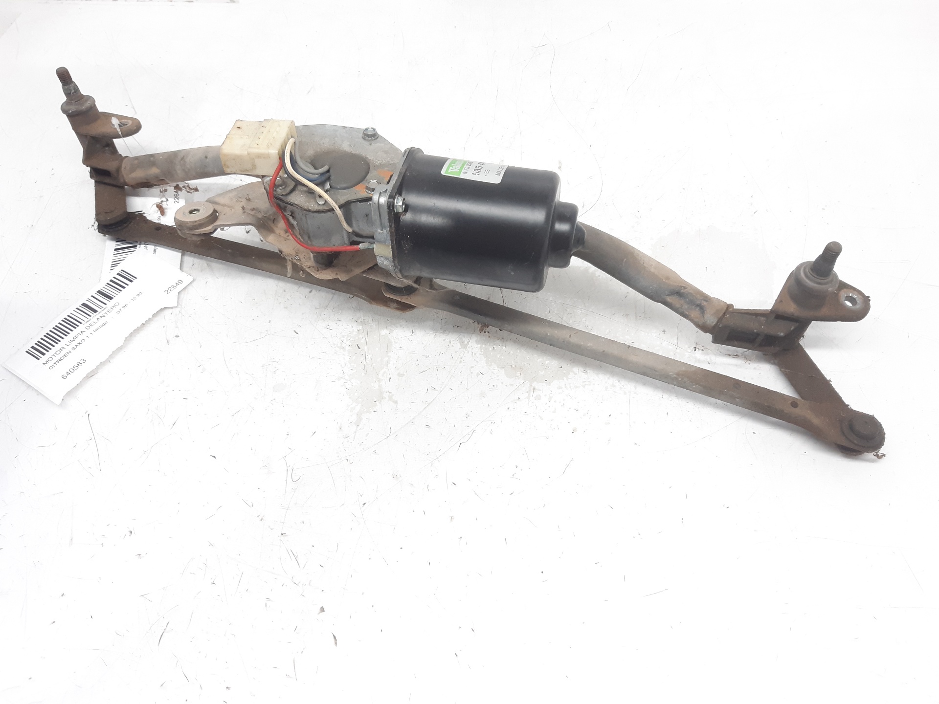 CITROËN Saxo 2 generation (1996-2004) Front Windshield Wiper Mechanism 53544102 18636637