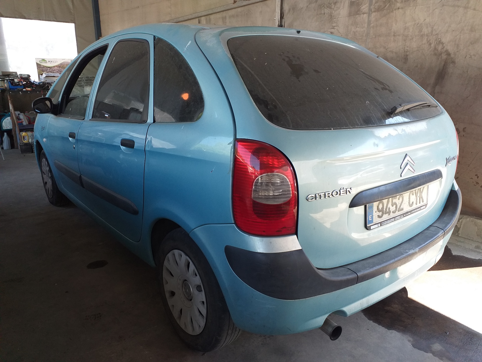 CITROËN Xsara Picasso 1 generation (1999-2010) Poignée d'ouverture interne arrière droite 9631487677 24130419