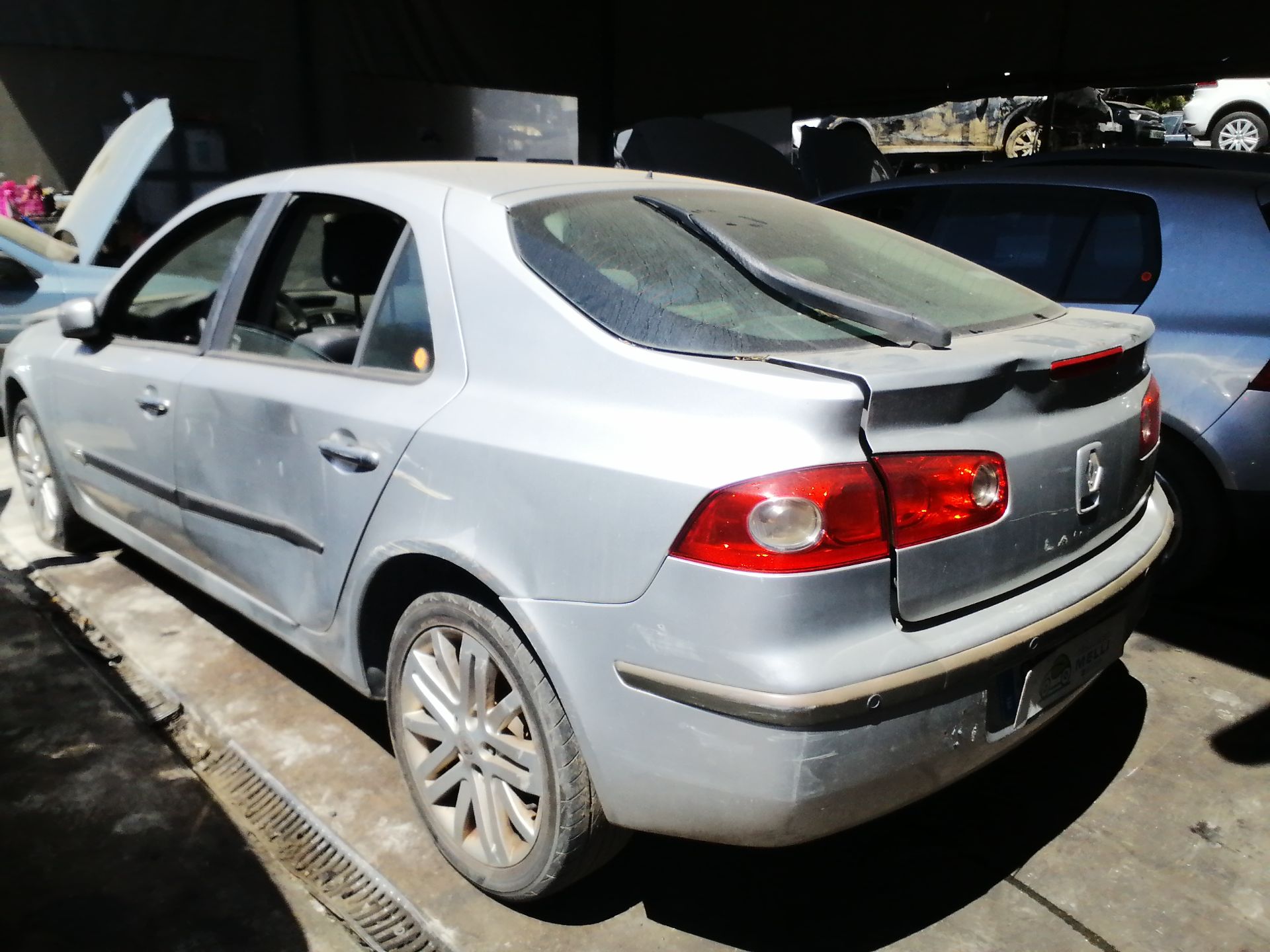 RENAULT Laguna 2 generation (2001-2007) Механизъм за чистачки на предното стъкло 53557402 26588003